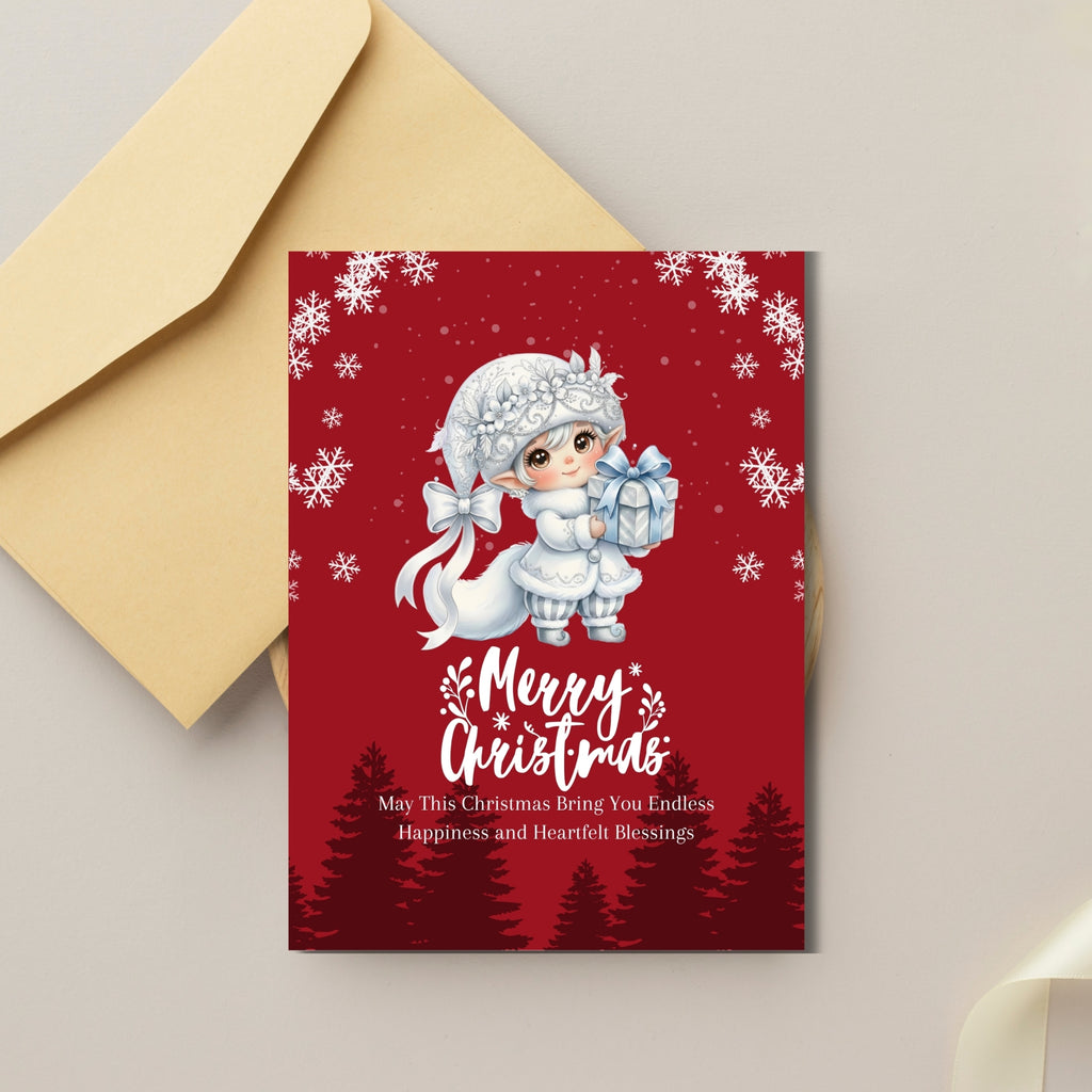 Holiday Cheer 5×7 Card – Instant PDF Printable