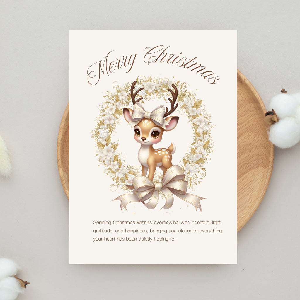 5×7” Holiday Cheer Printable Card – Quick PDF Download