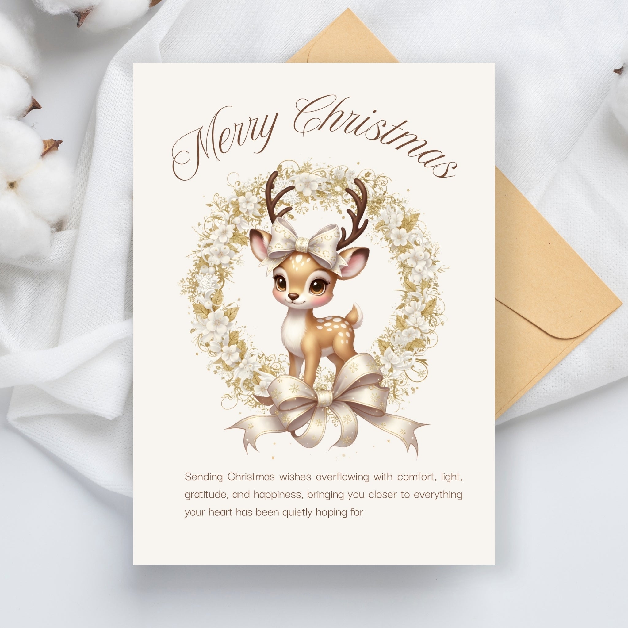 5×7” Holiday Cheer Printable Card – Quick PDF Download