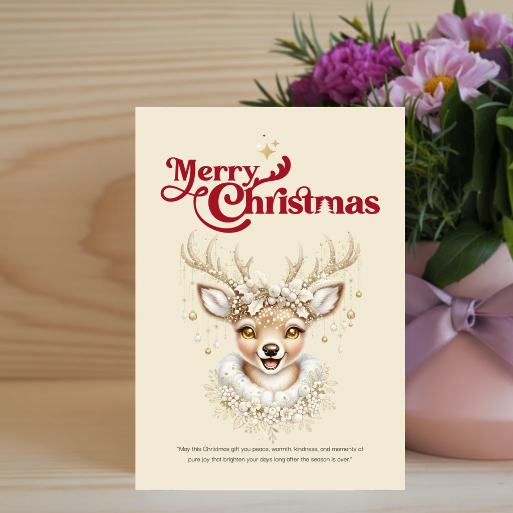 5×7” Holiday Cheer Printable Card – Instant PDF Download