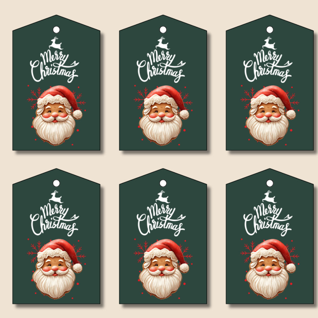 Christmas Gift Tags Printable | Holiday Tag Designs PDF