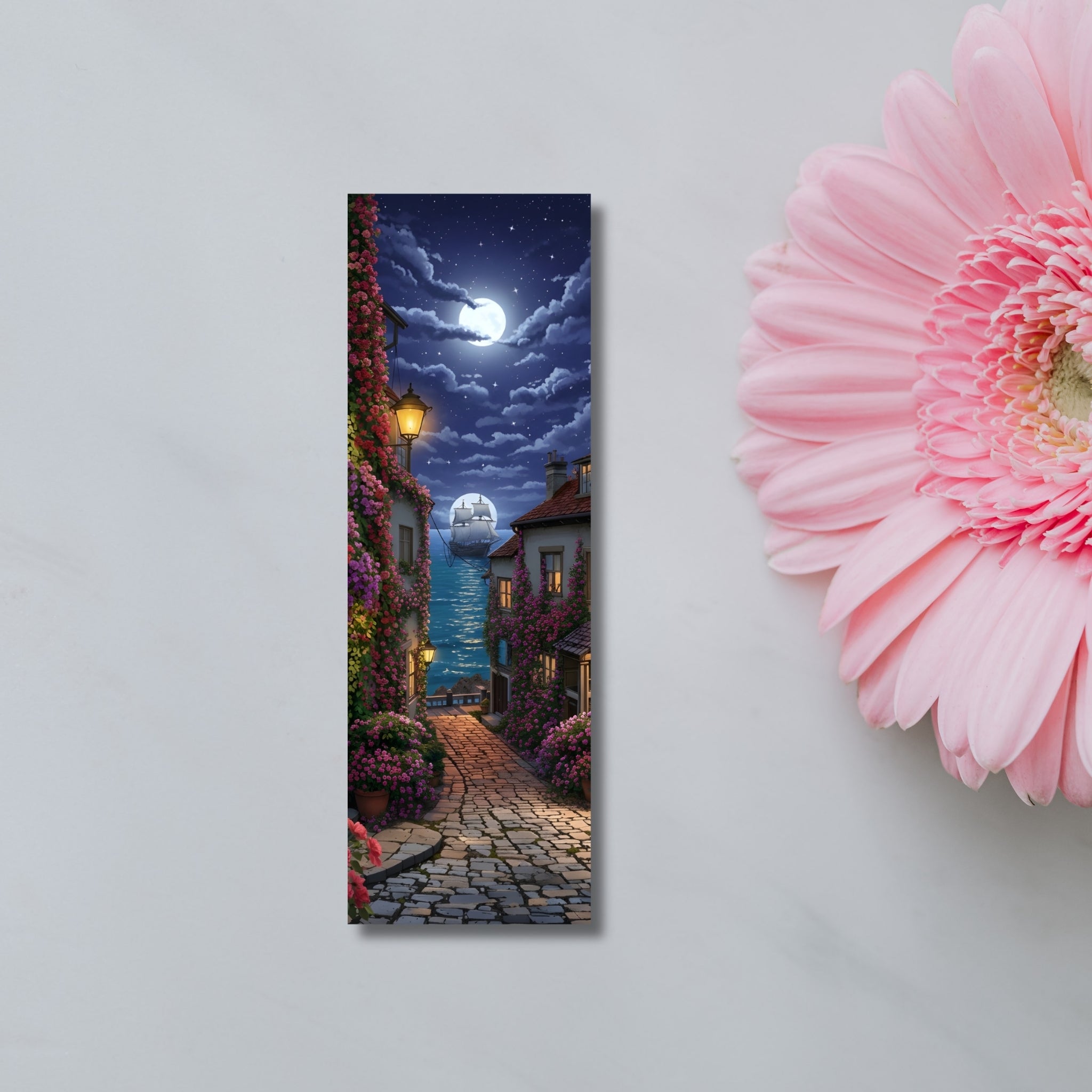 Printable Scenery Bookmarks | 6 Beautiful Landscape Designs | 2×6 Inch