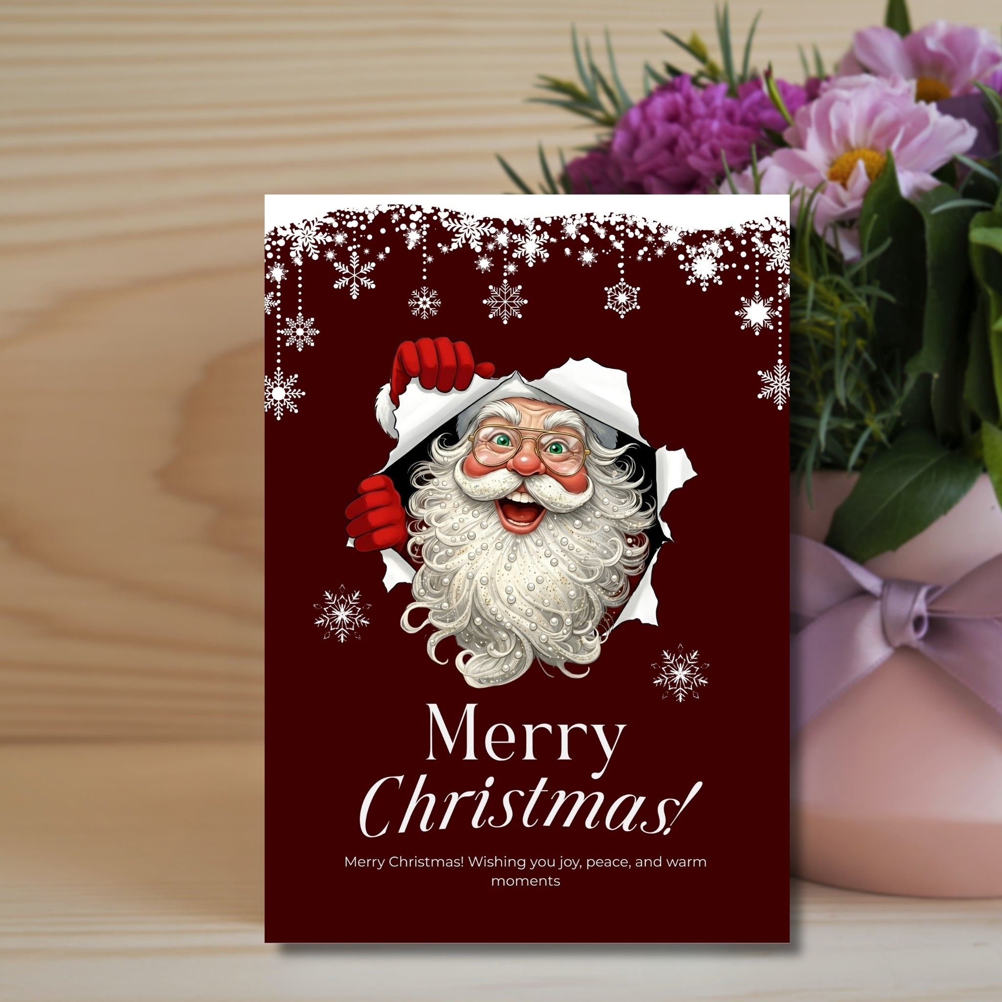 5×7” Holiday Cheer Printable Card – Quick PDF Download