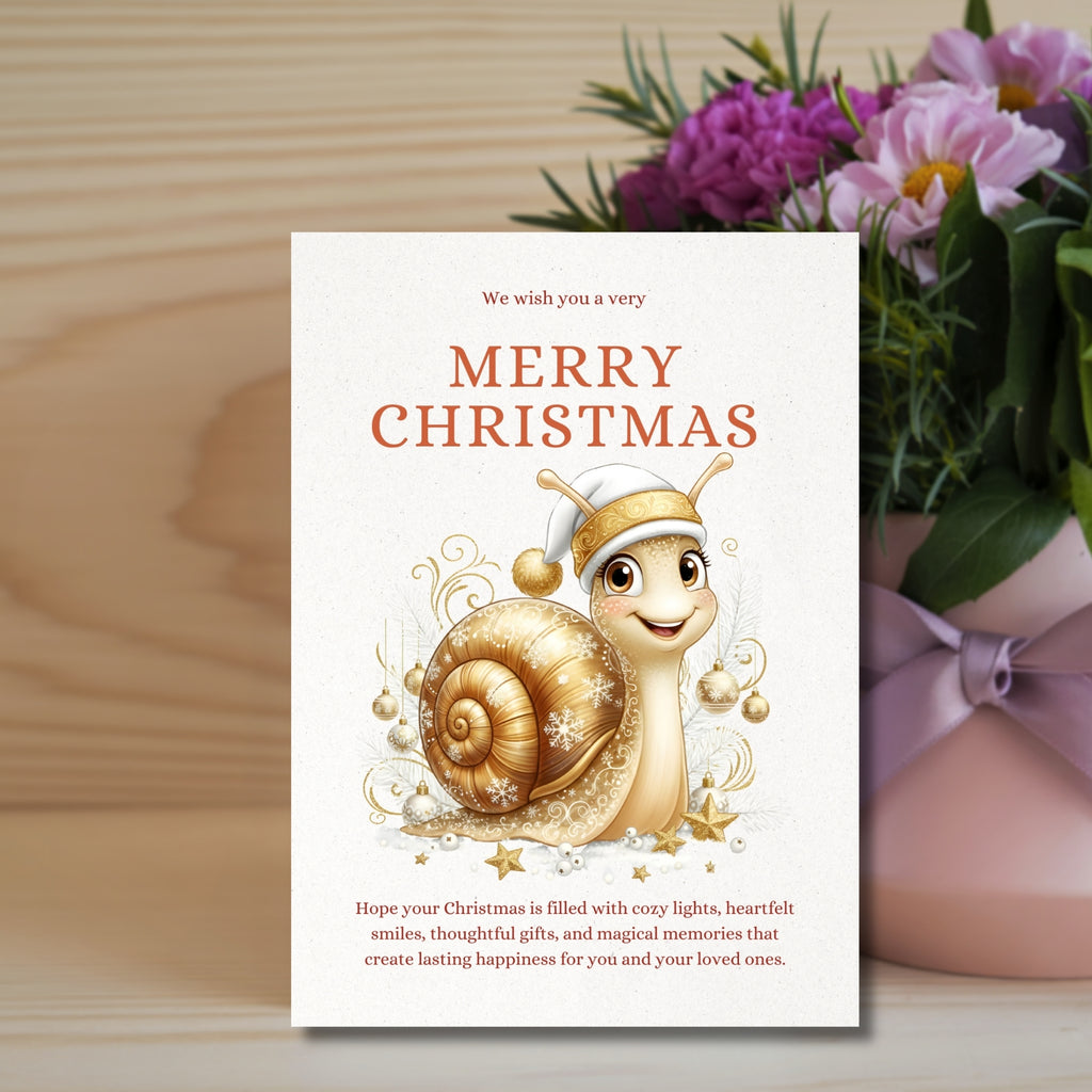 Printable 5×7 Christmas Holiday Card – Instant Digital Download
