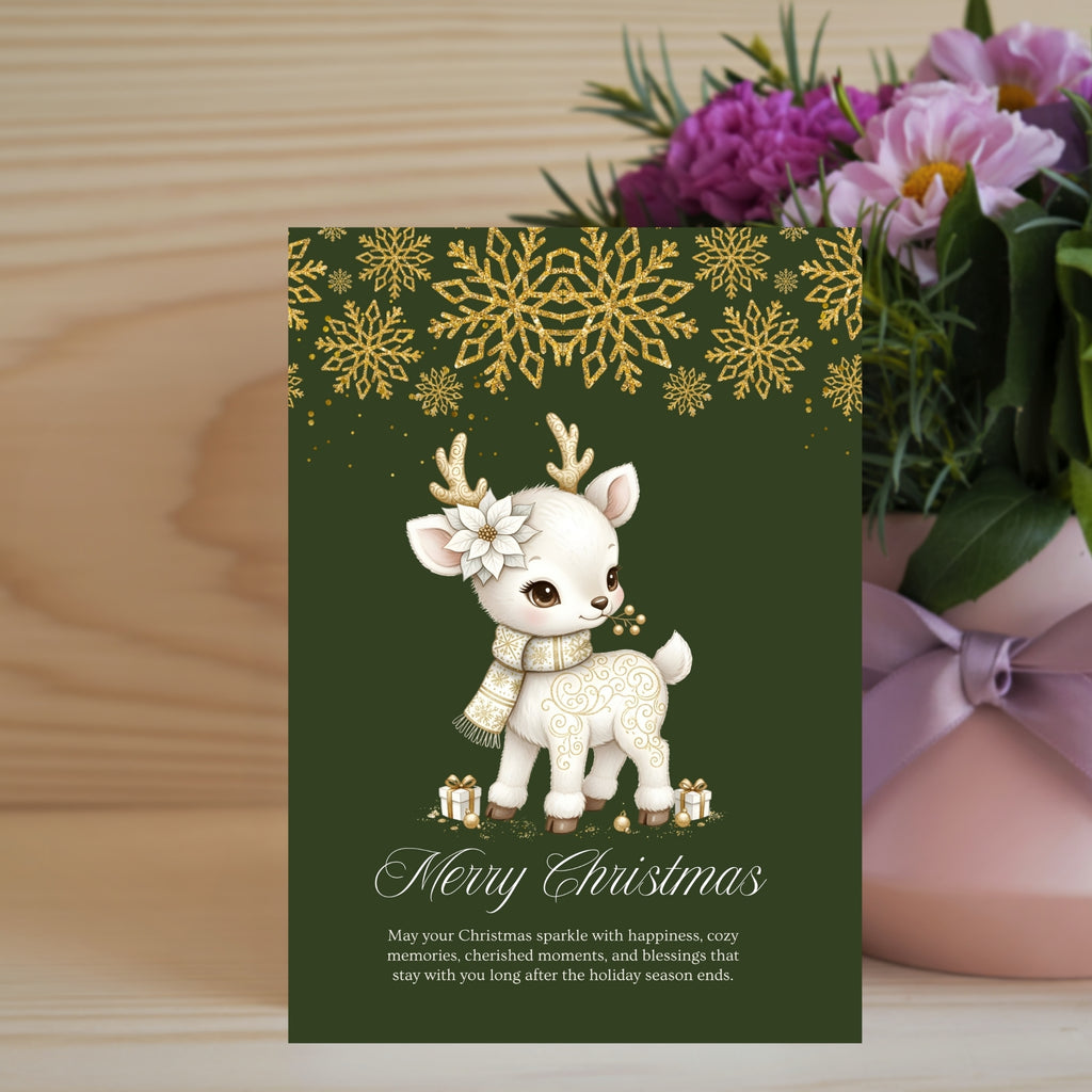 5×7” Holiday Cheer Printable Card – Quick PDF Download