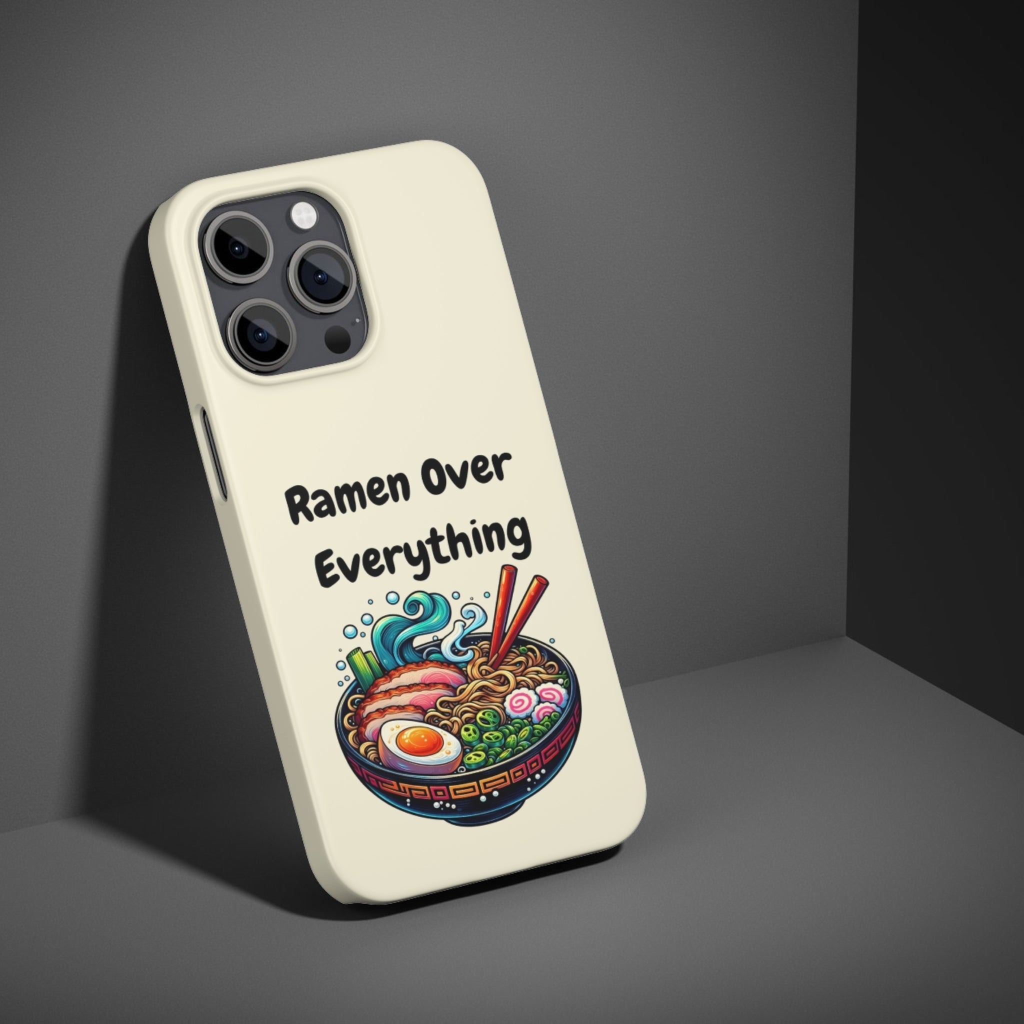 🍜 Cute Ramen Phone Case Design Bundle | 3 Adorable Ramen Graphics for Phone Covers