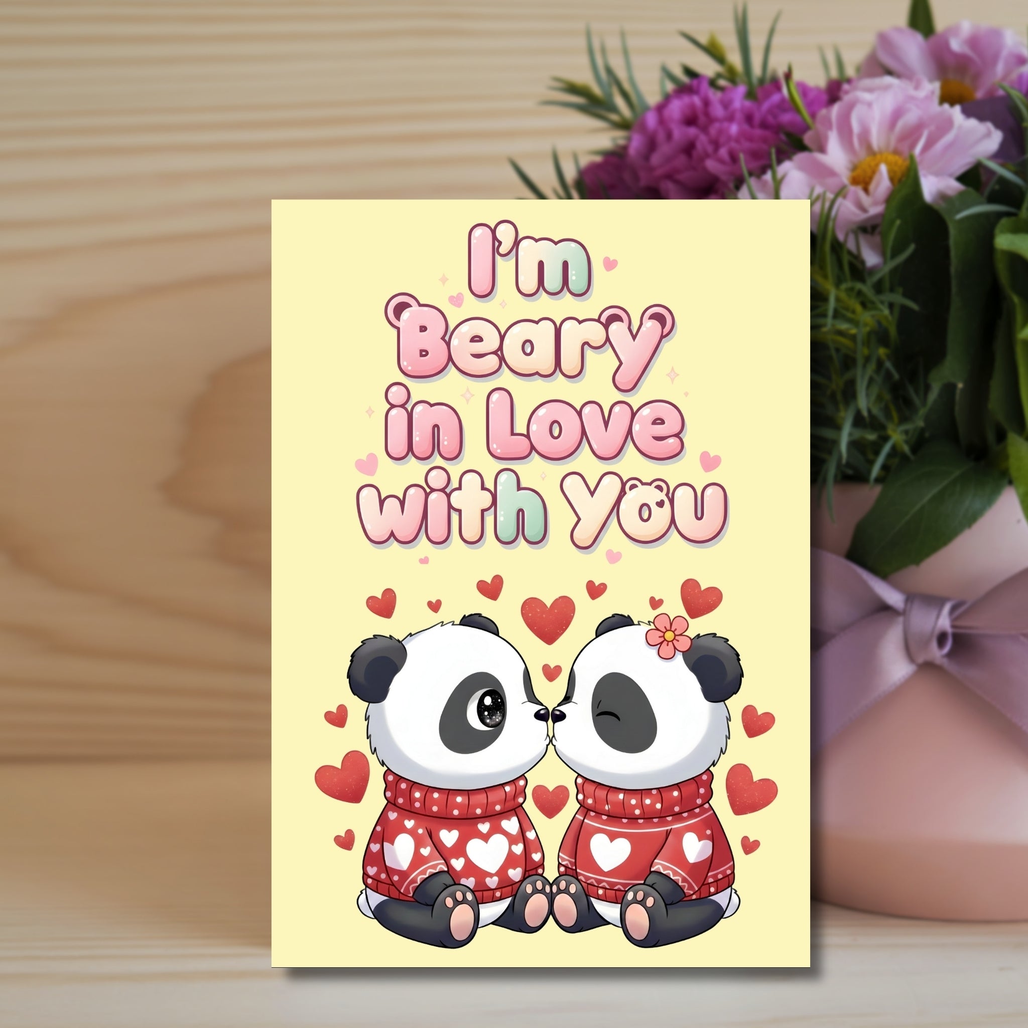 Cute Valentine Cards Bundle | 7 Sweet Illustrated Love Cards