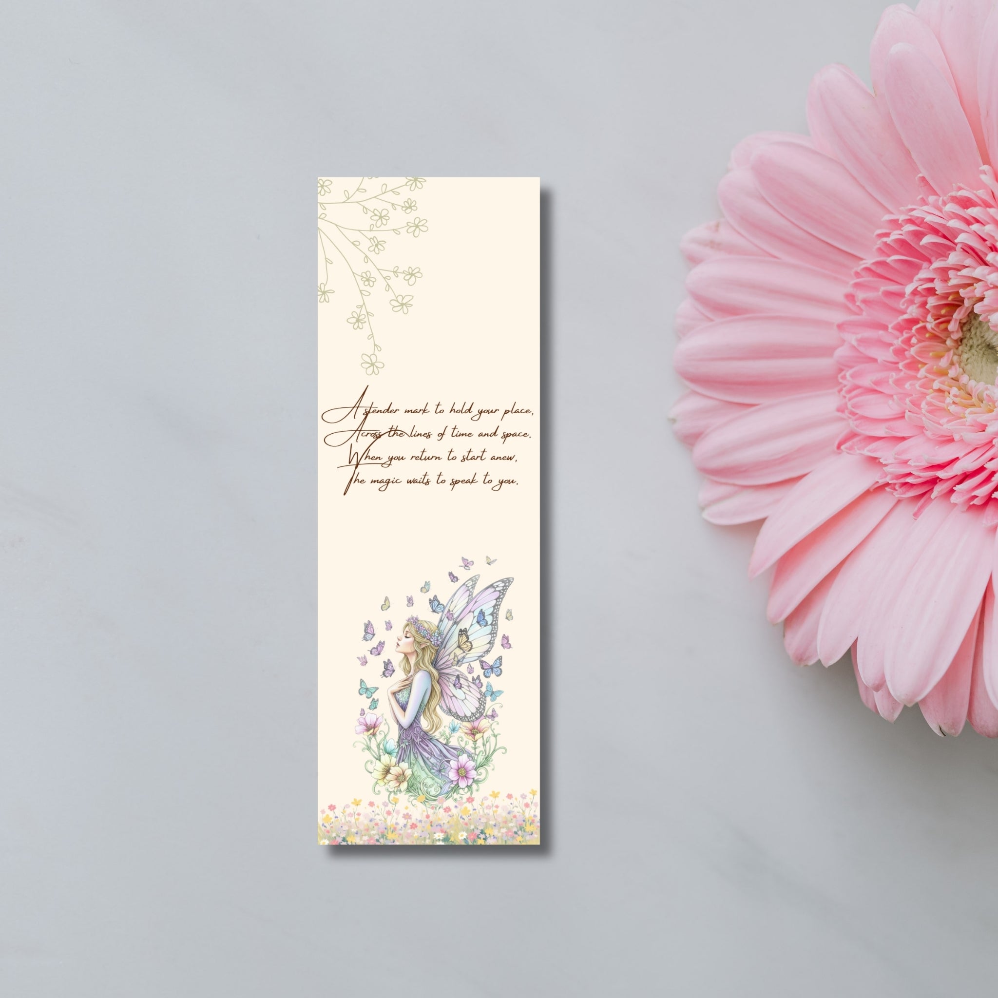 Printable 2×6 Bookmarks | Digital Download | 5-Design Set