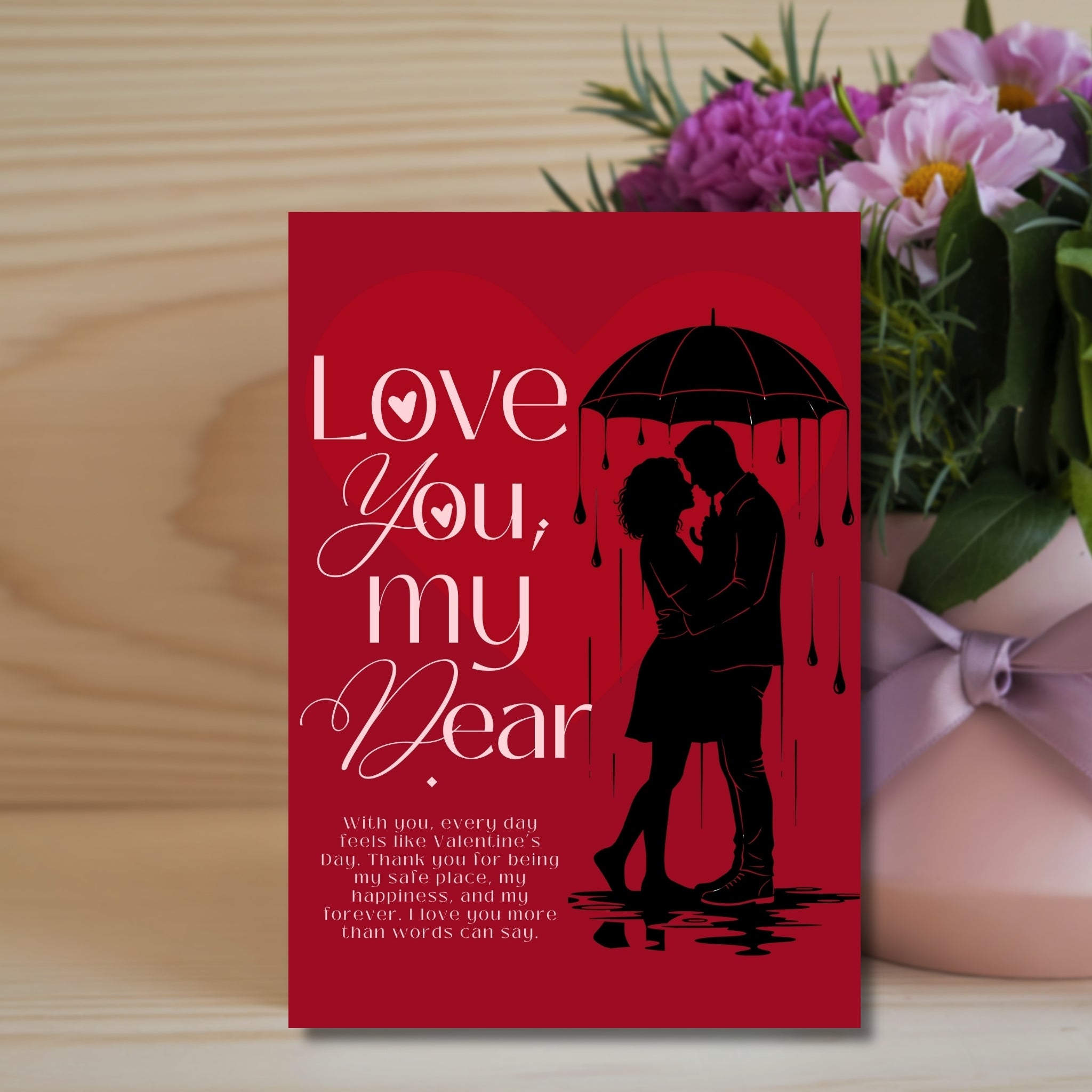 💖 Valentine’s Day Card – Digital Download (5×7 in)