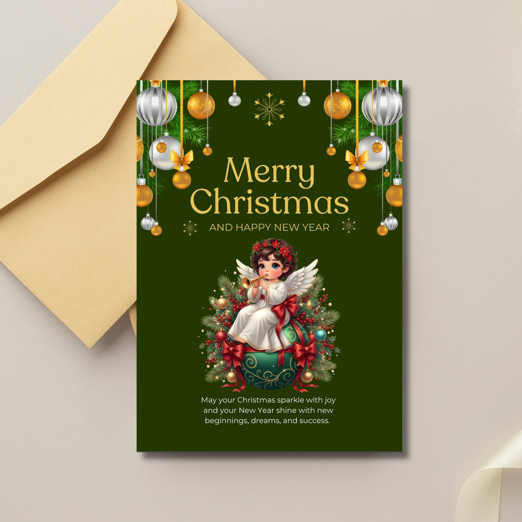 5×7” Holiday Cheer Card – Instant PDF