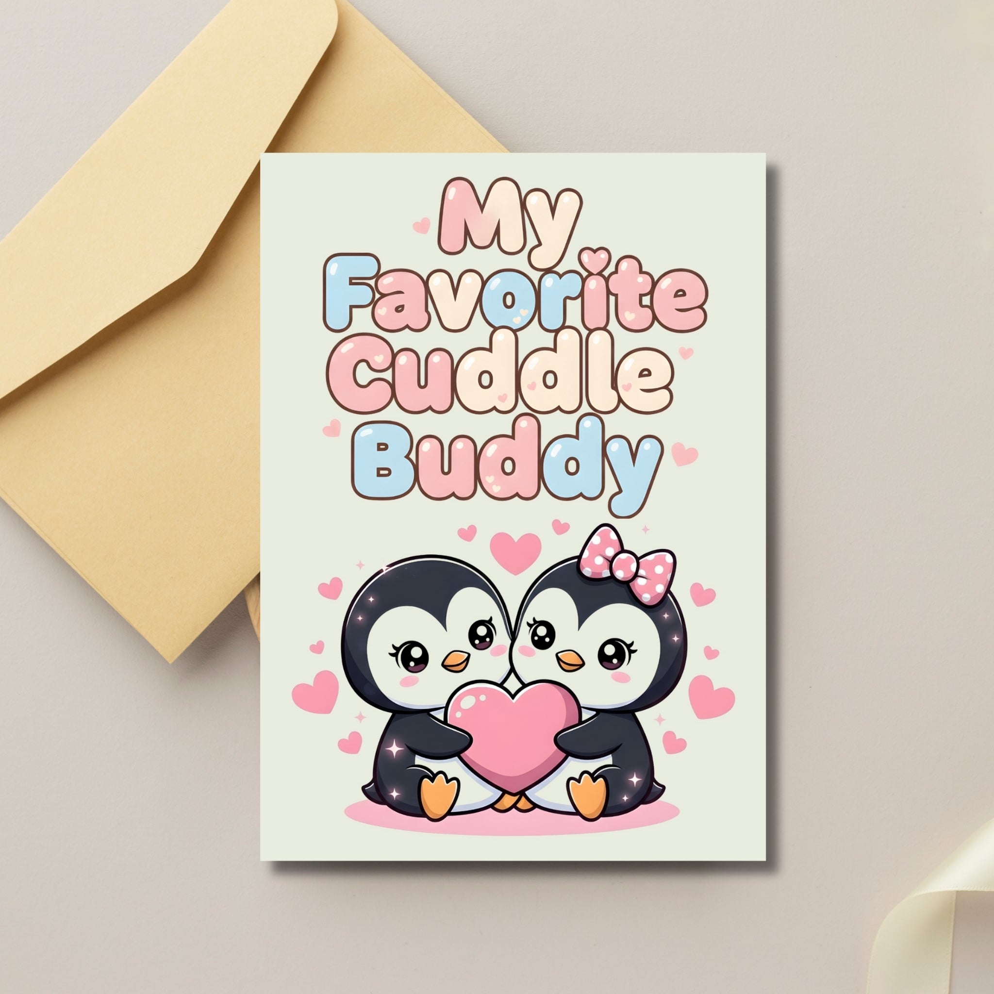 Cute Valentine Cards Bundle | 7 Sweet Illustrated Love Cards