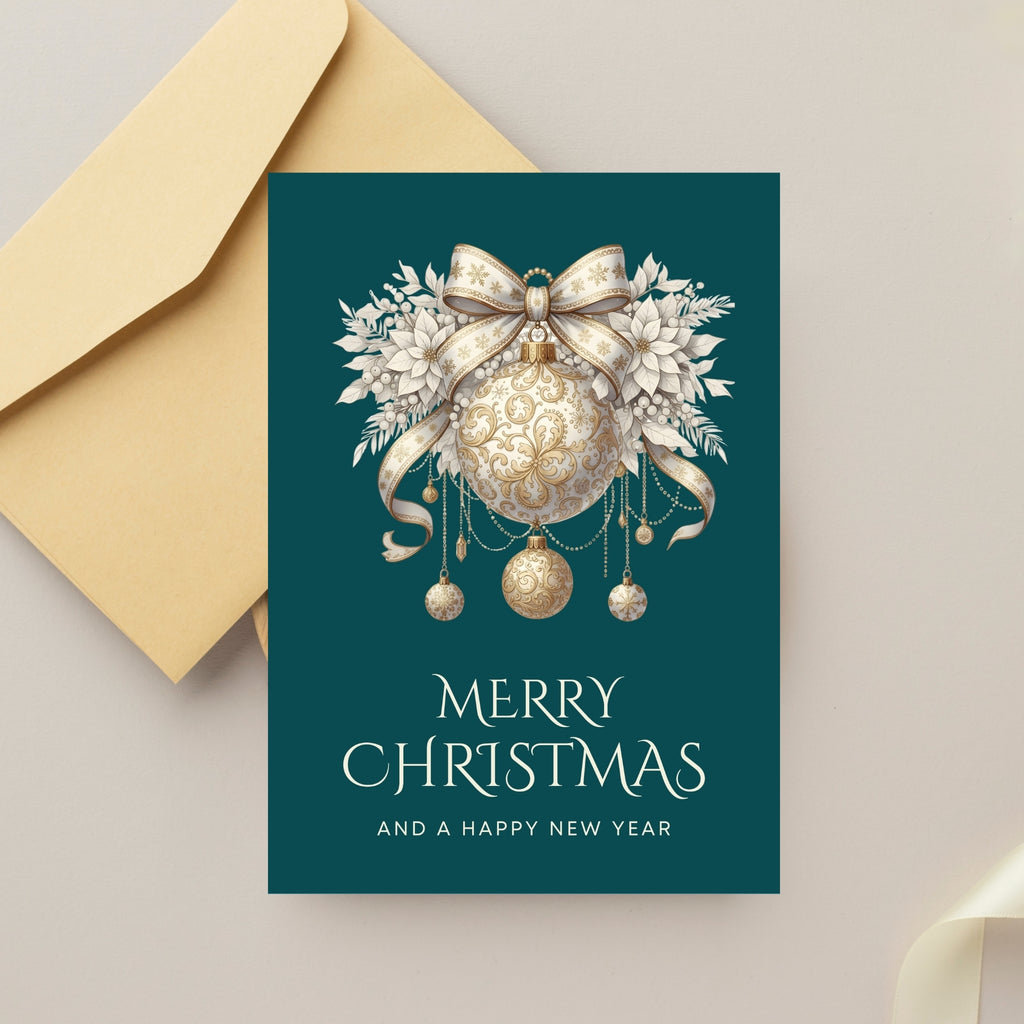 Holiday Cheer 5×7” Printable Greeting Card – Quick & Easy PDF Download