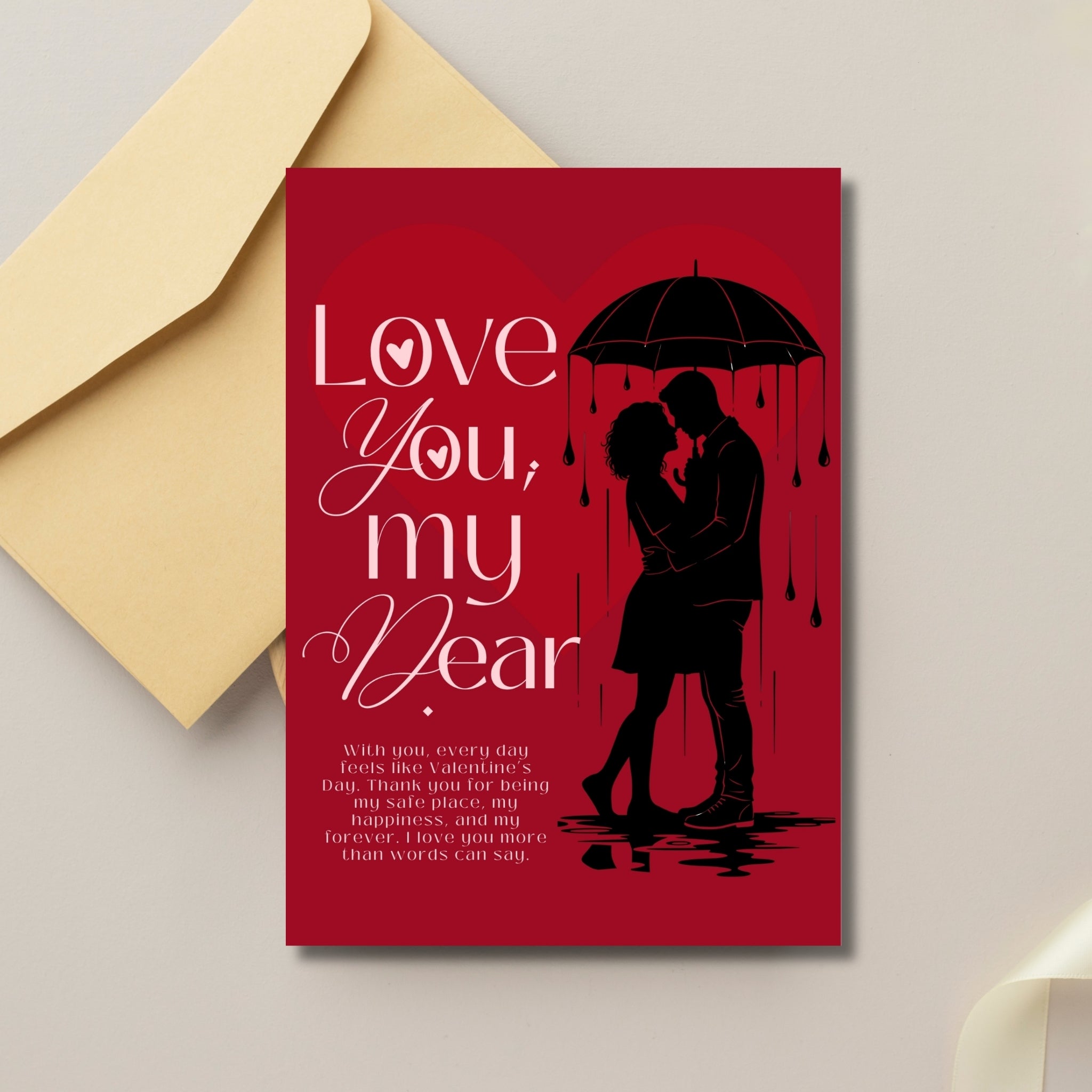 💖 Valentine’s Day Card – Digital Download (5×7 in)