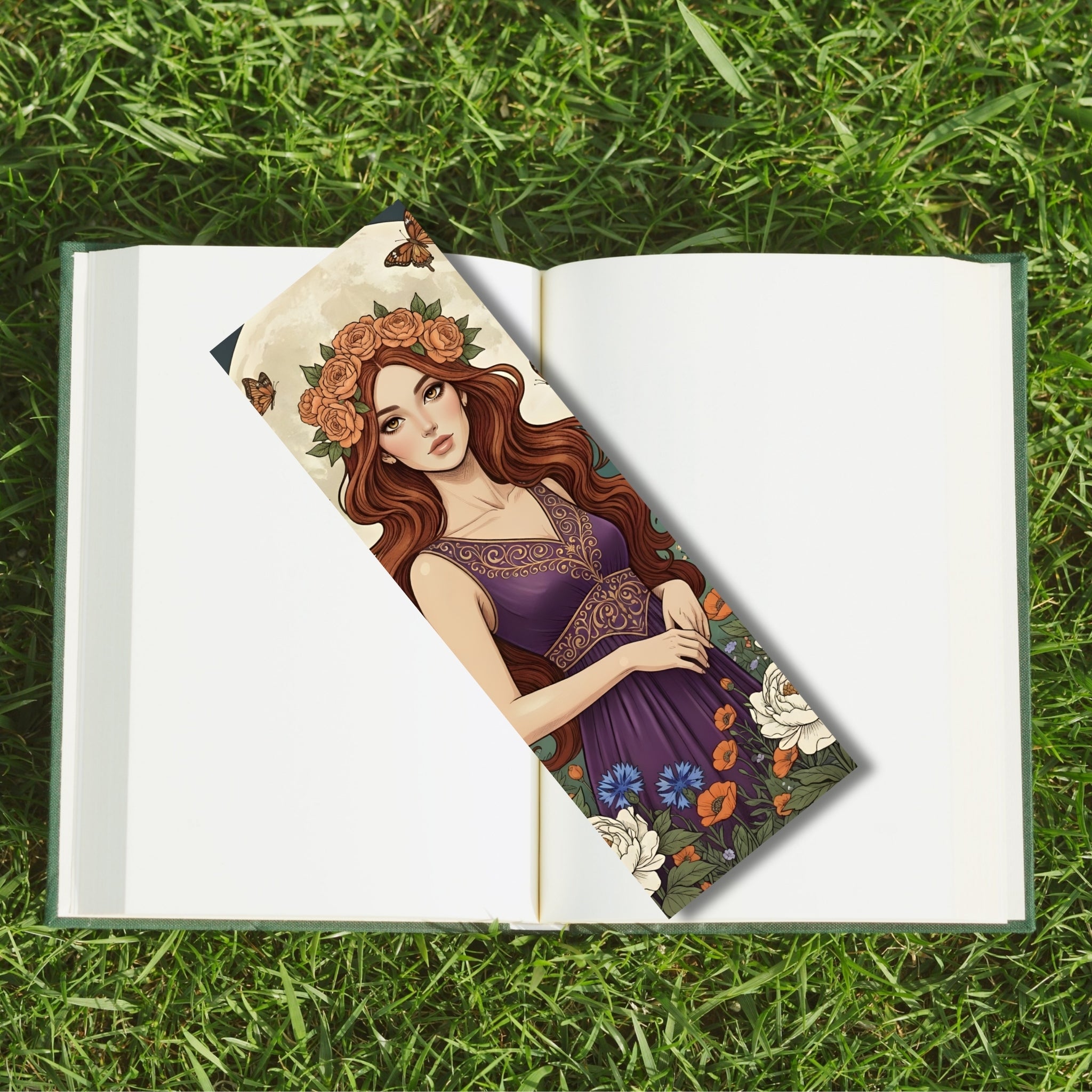 Printable 2×6 Bookmarks | Digital Download | 5-Design Set