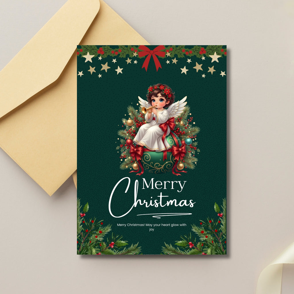 5×7” Holiday Cheer Printable Card – Ready-to-Print Instant PDF Download