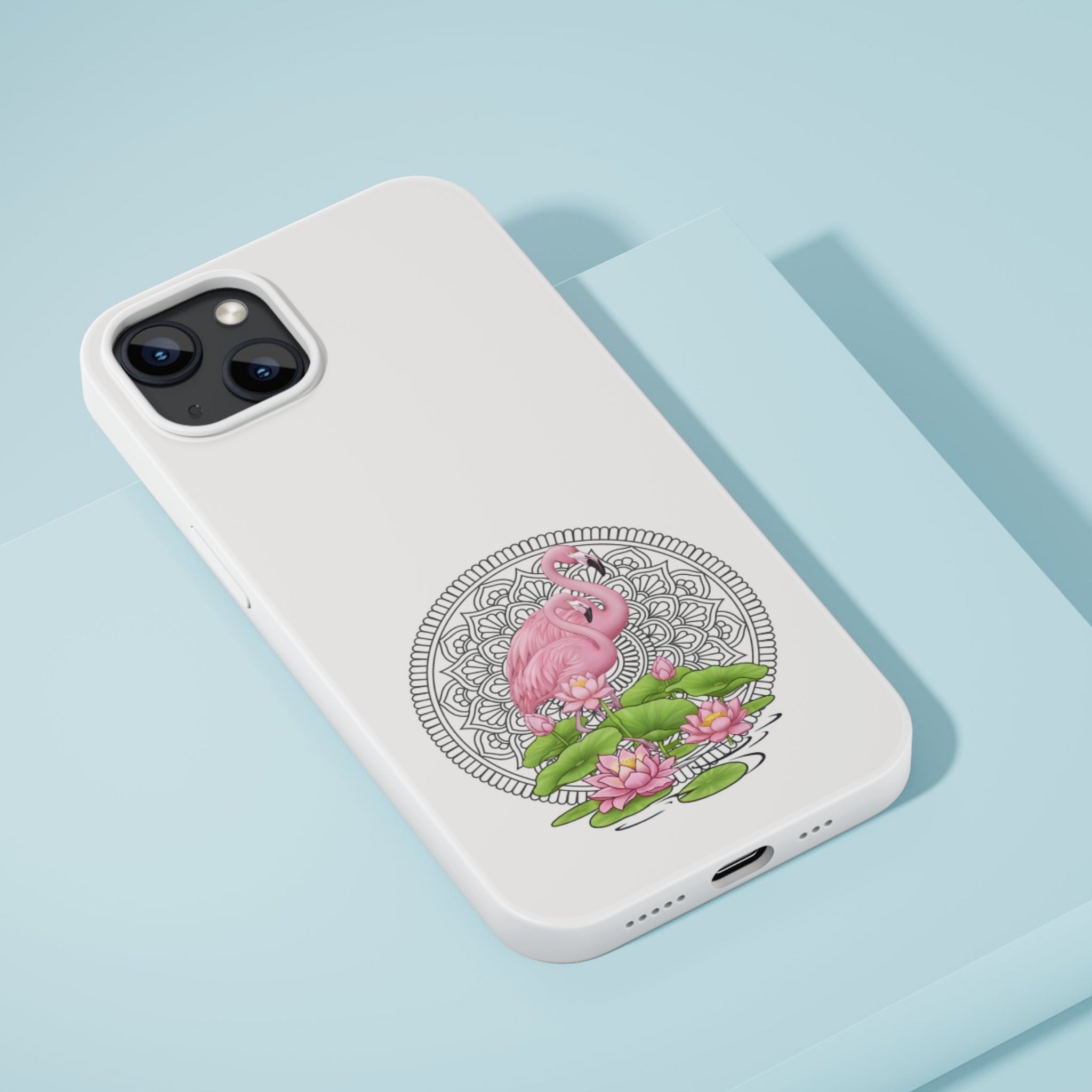 🌸 Pretty in Pink – Cute Flamingo Phone Case Design Bundle (3 Designs) 🦩✨