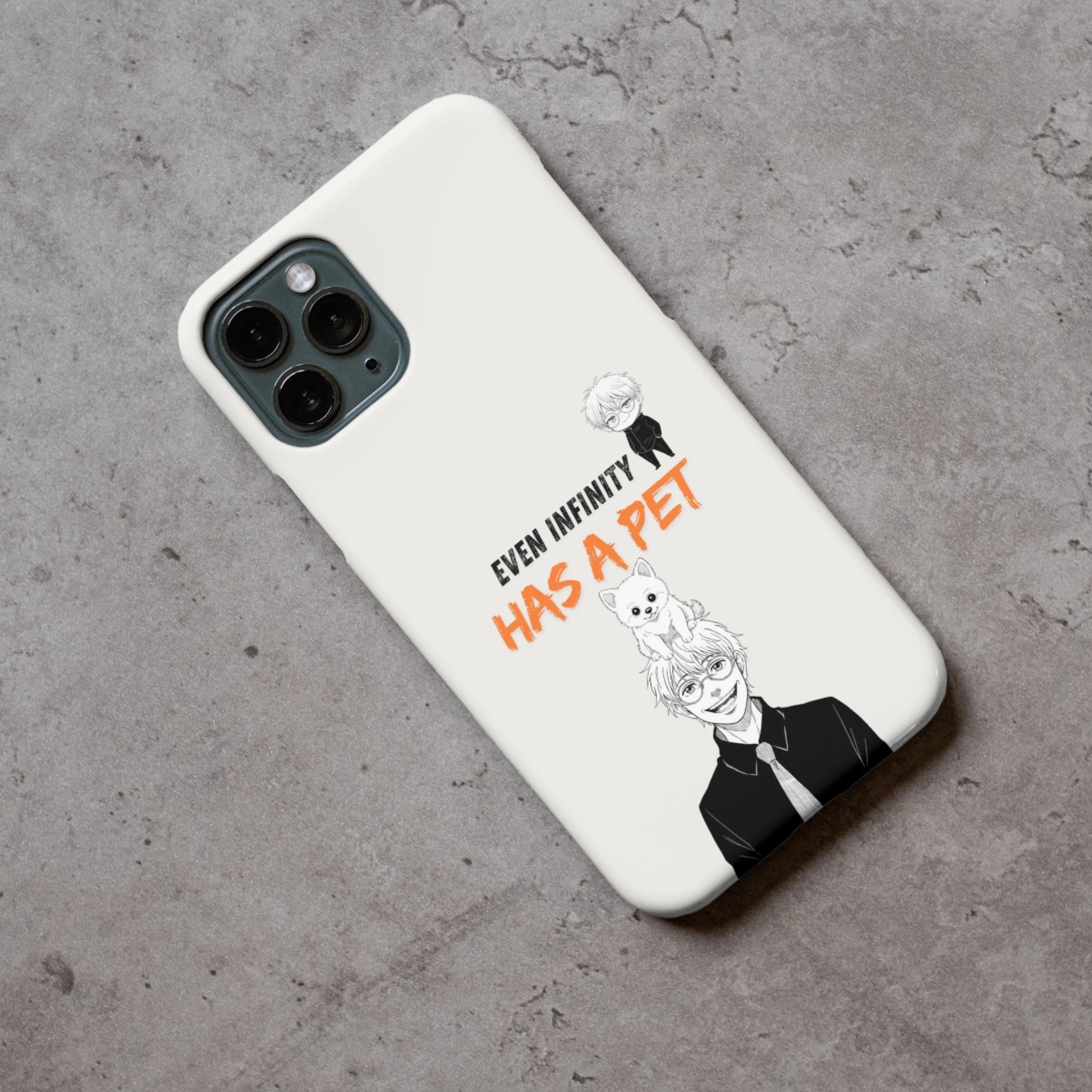 ✨  🌀 Gojo-Inspired Anime Phone Case Design Bundle