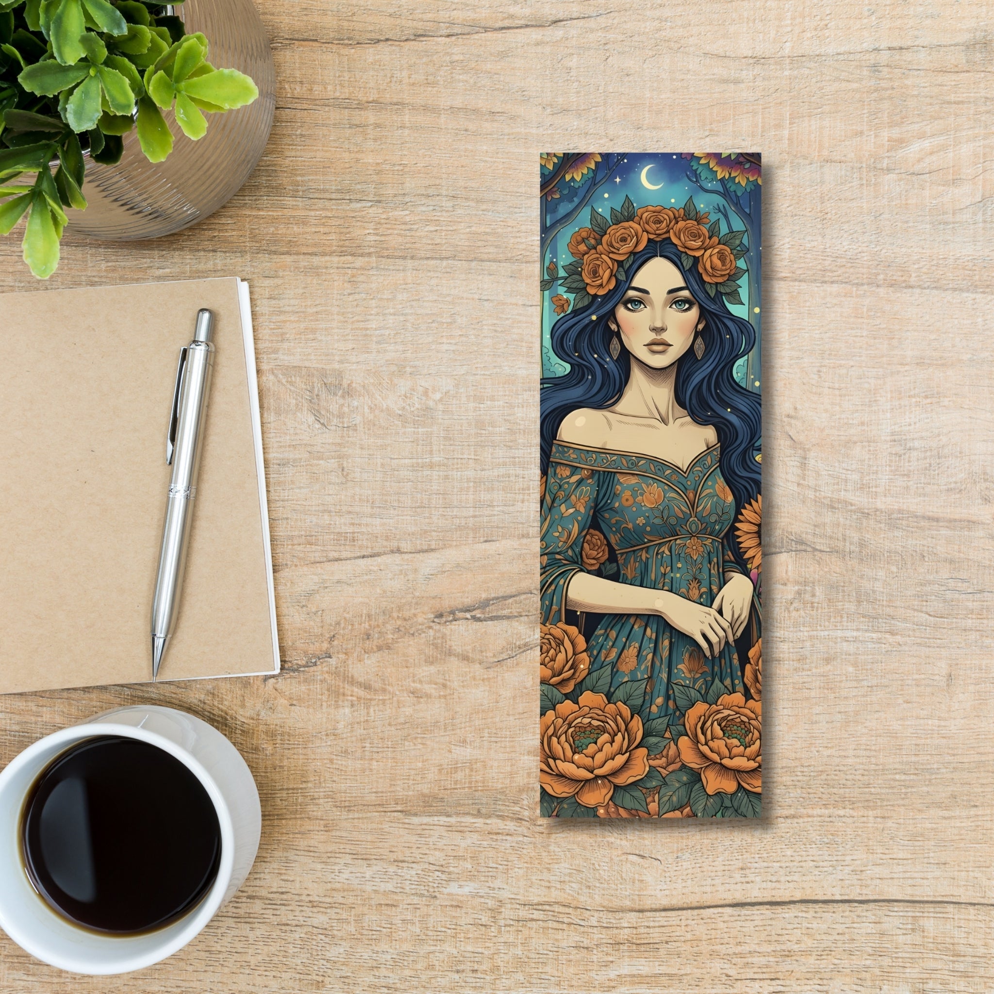 Printable 2×6 Bookmarks | Digital Download | 5-Design Set