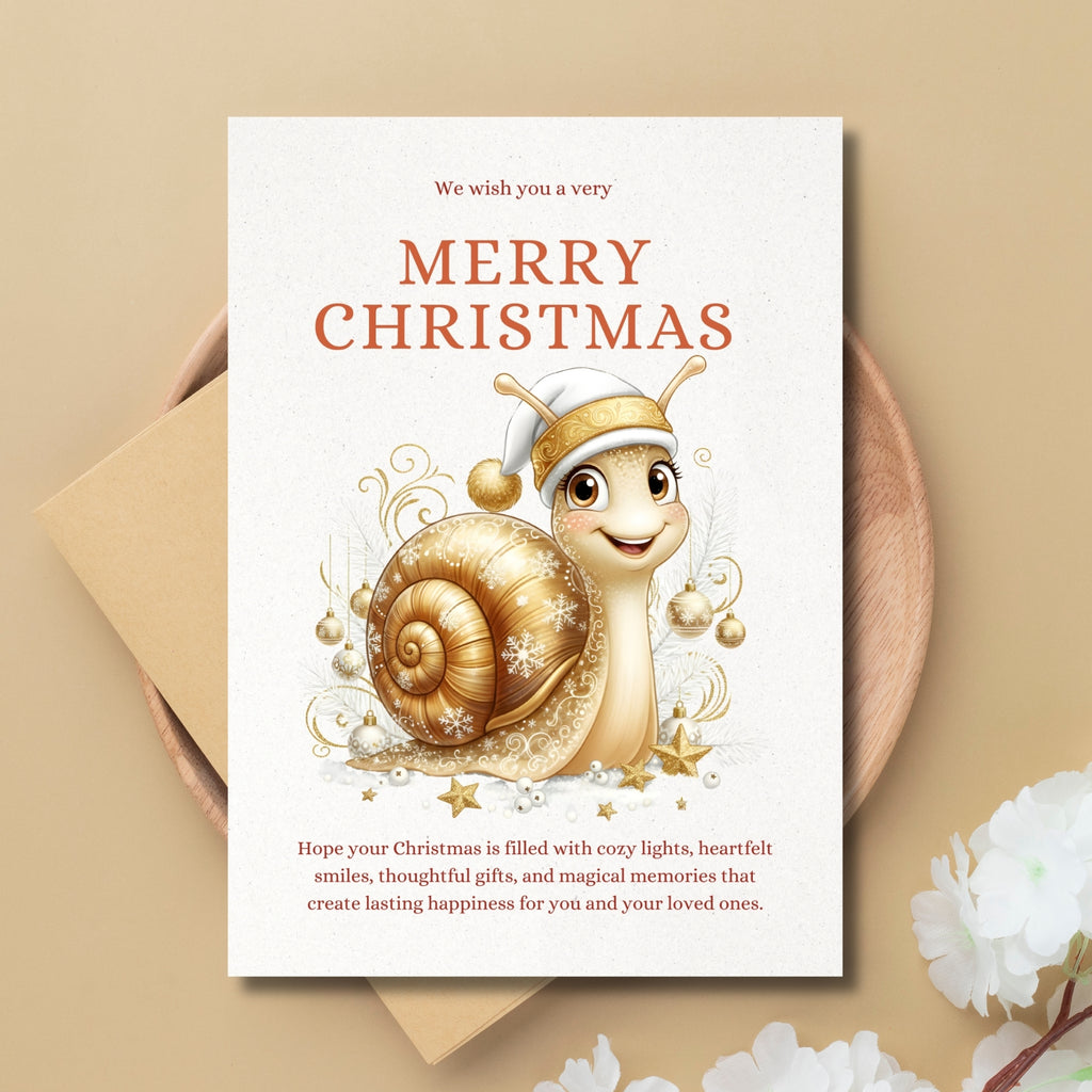 Printable 5×7 Christmas Holiday Card – Instant Digital Download
