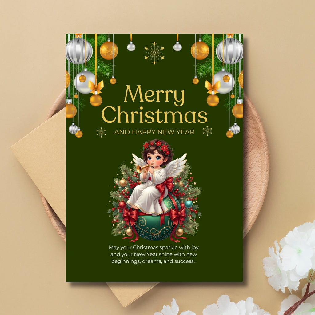 5×7” Holiday Cheer Card – Instant PDF