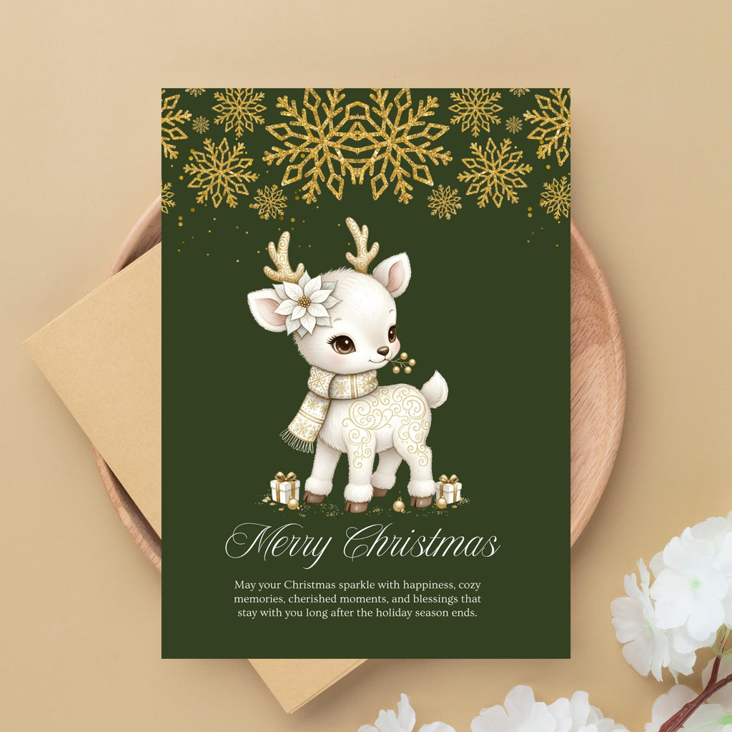 5×7” Holiday Cheer Printable Card – Quick PDF Download