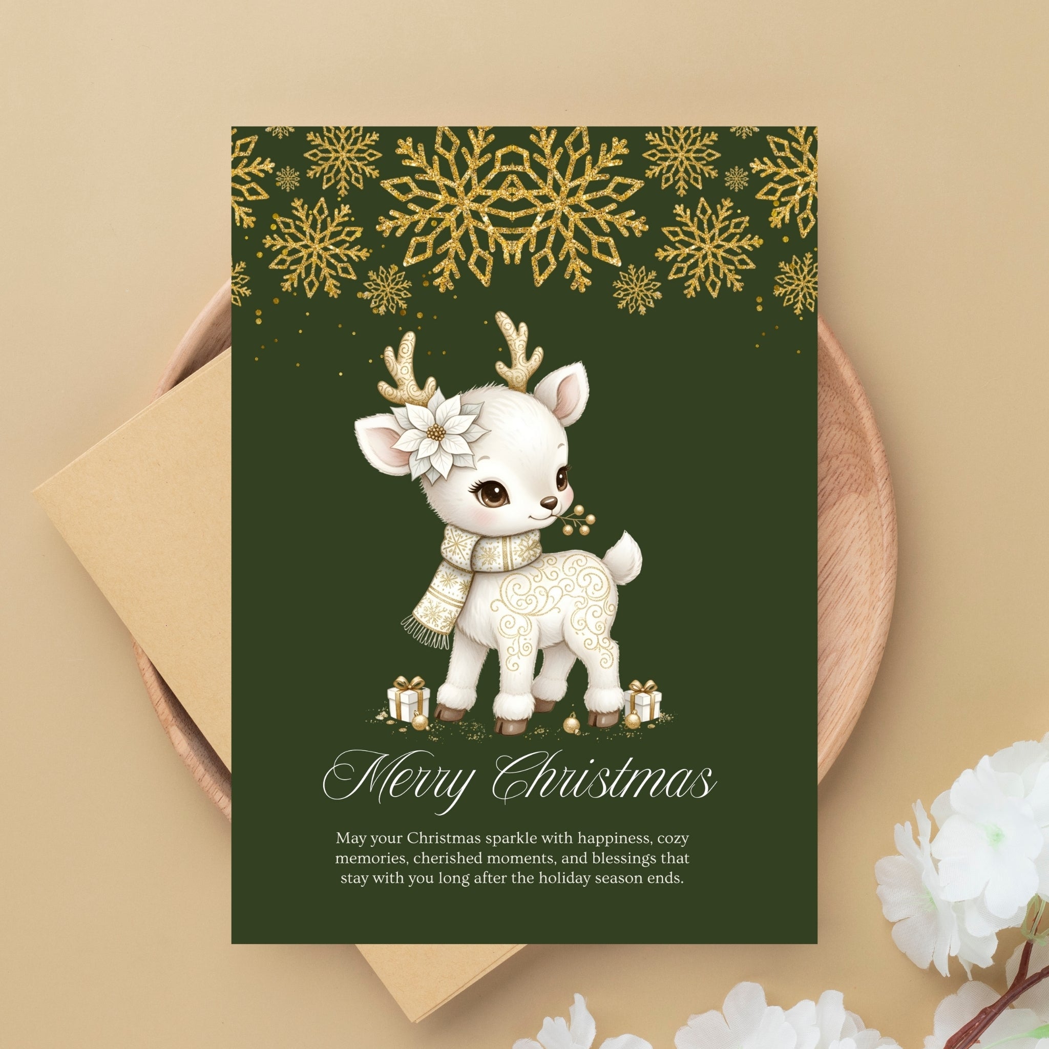 5×7” Holiday Cheer Printable Card – Quick PDF Download
