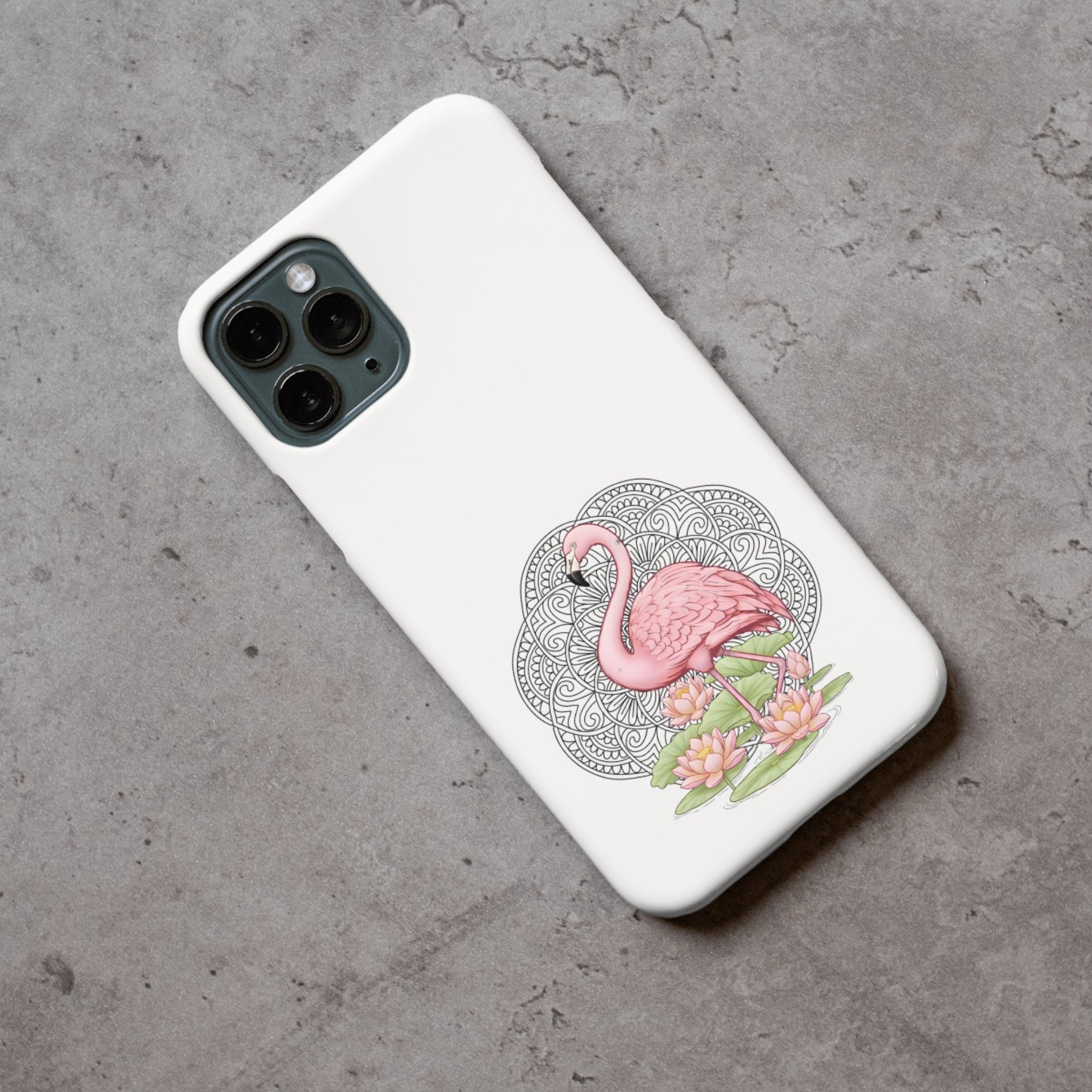 🌸 Pretty in Pink – Cute Flamingo Phone Case Design Bundle (3 Designs) 🦩✨
