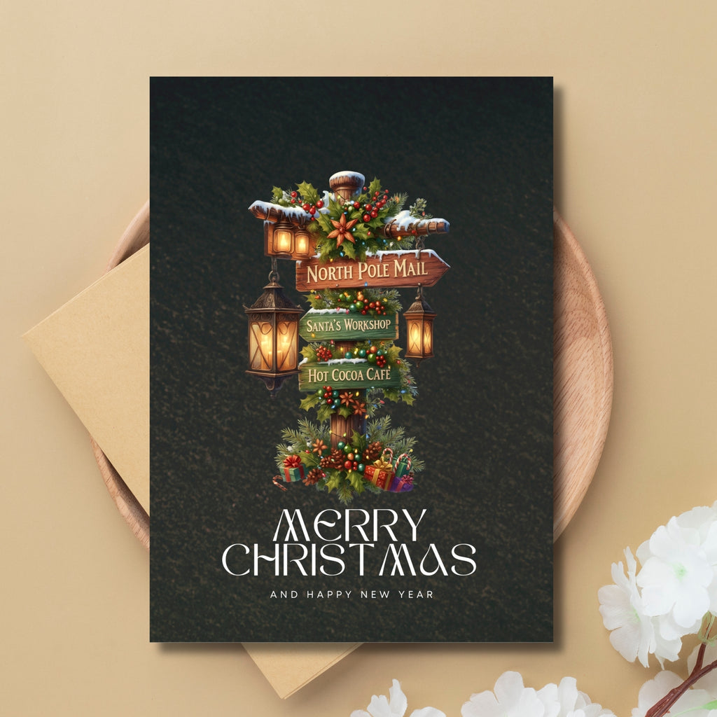 5×7” Holiday Cheer Card – Instant PDF