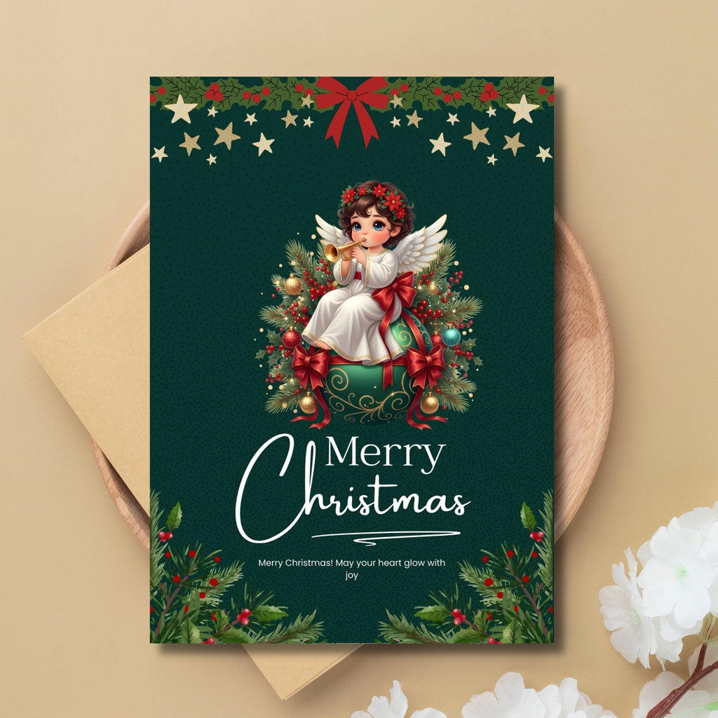 5×7” Holiday Cheer Printable Card – Ready-to-Print Instant PDF Download