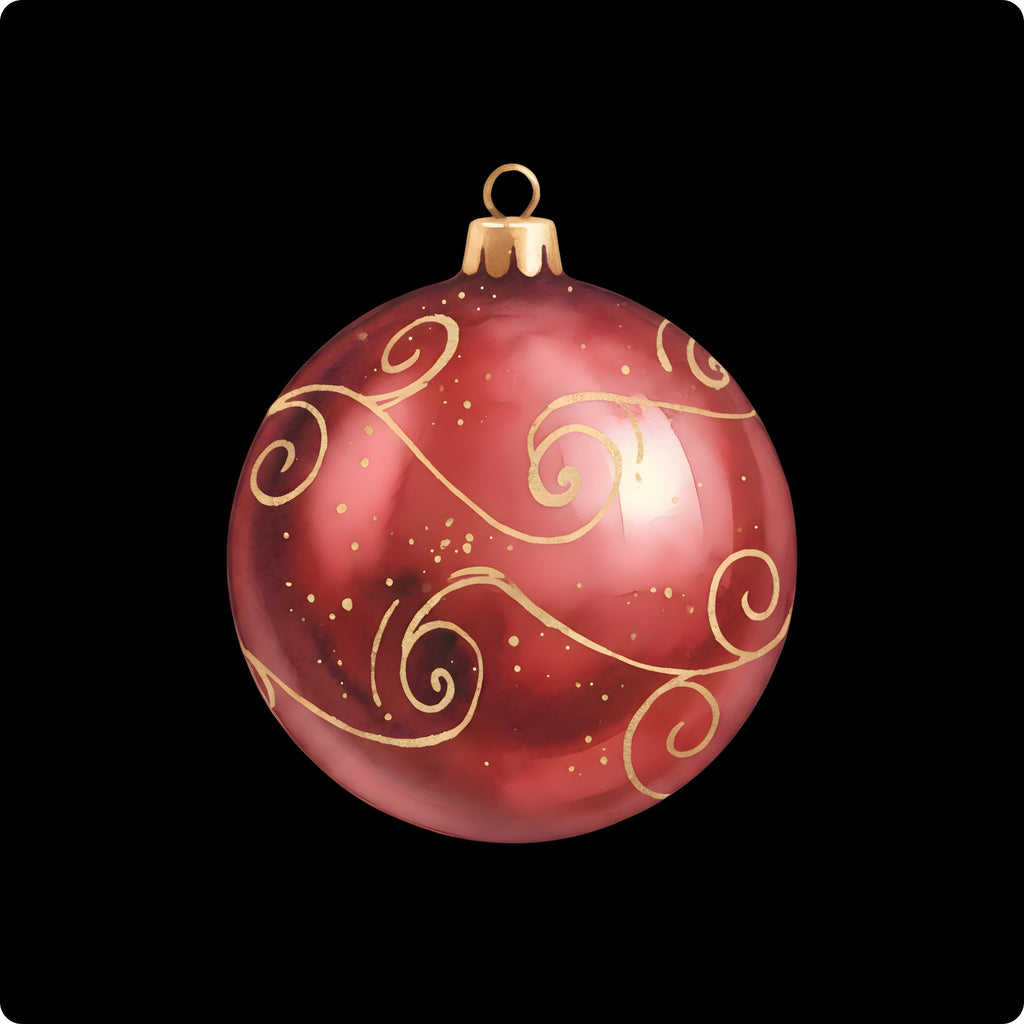 festive wreath watercolor illustration holiday clipart