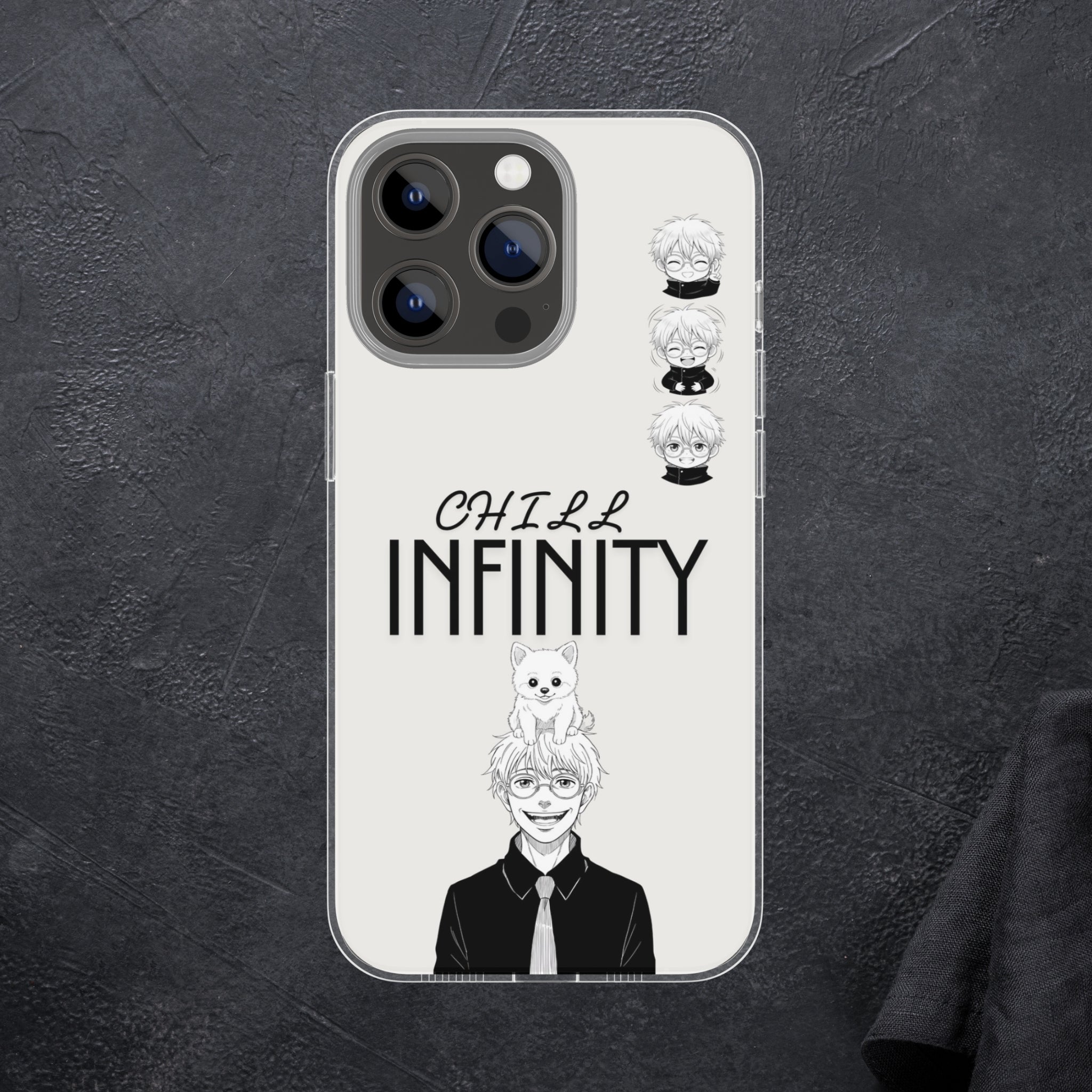 ✨  🌀 Gojo-Inspired Anime Phone Case Design Bundle