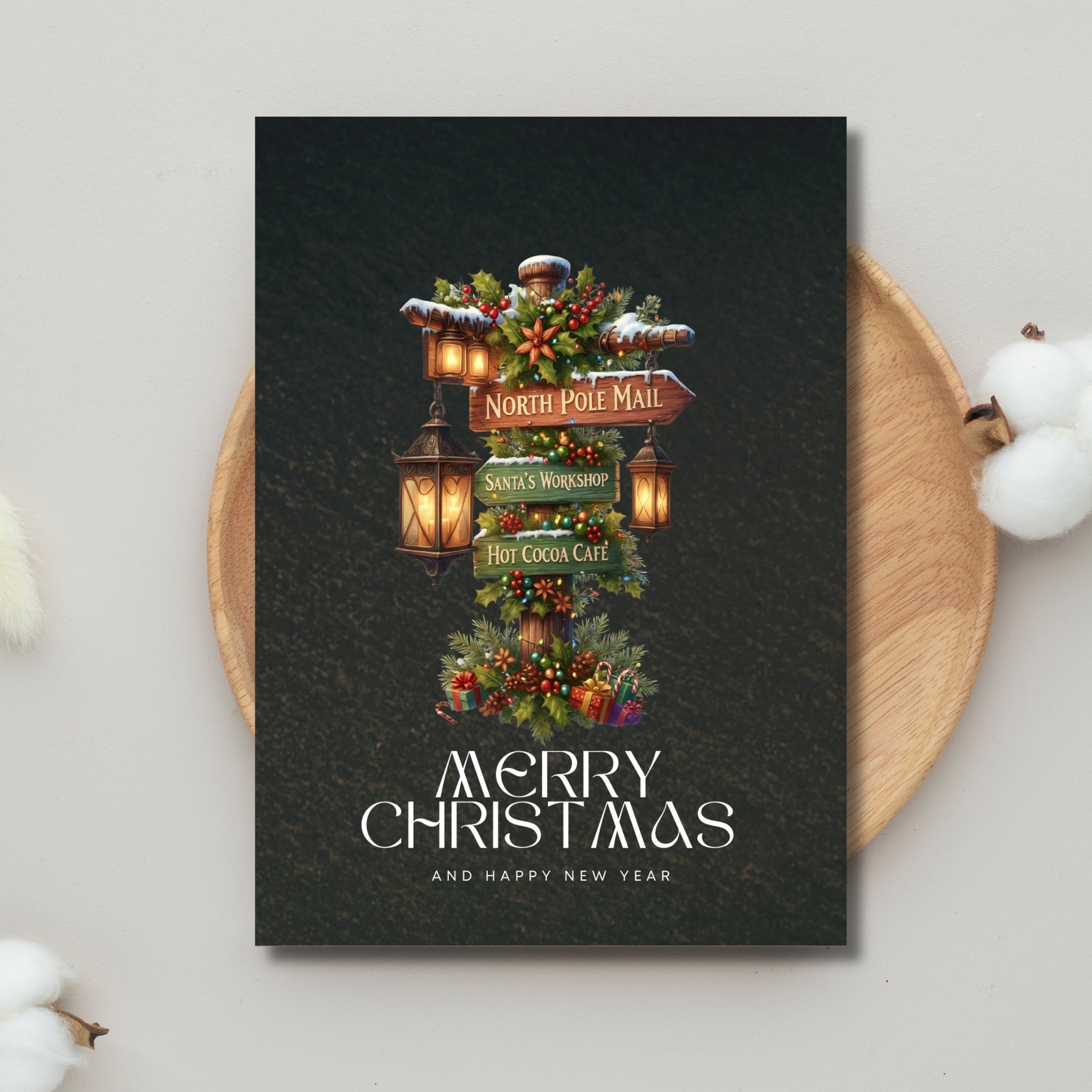 5×7” Holiday Cheer Card – Instant PDF