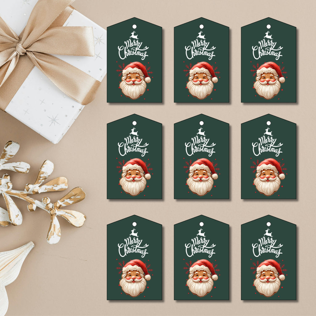 Christmas Gift Tags Printable | Holiday Tag Designs PDF
