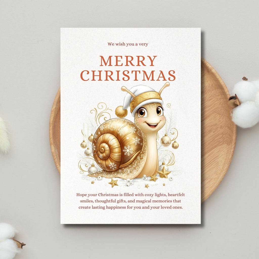 Printable 5×7 Christmas Holiday Card – Instant Digital Download