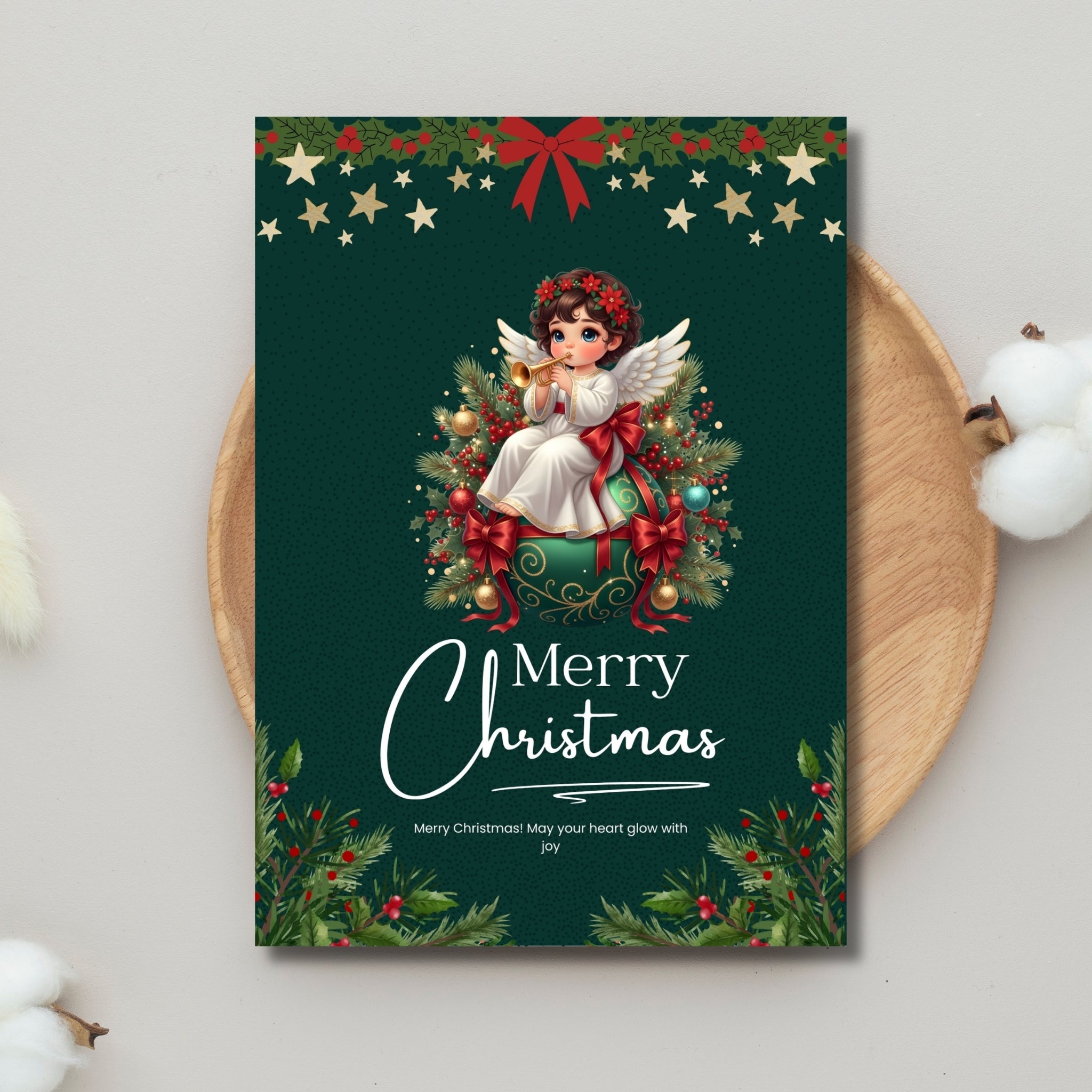 5×7” Holiday Cheer Printable Card – Ready-to-Print Instant PDF Download