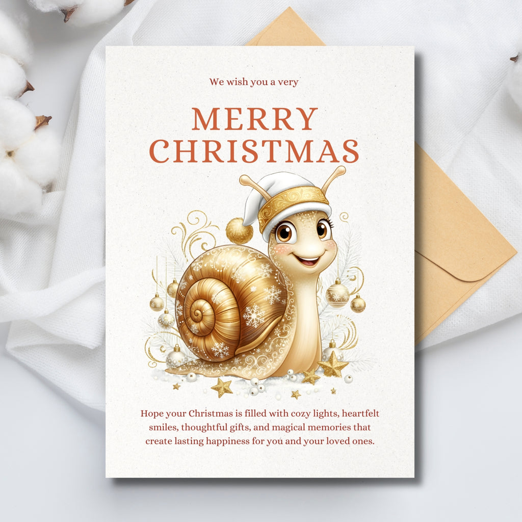 Printable 5×7 Christmas Holiday Card – Instant Digital Download