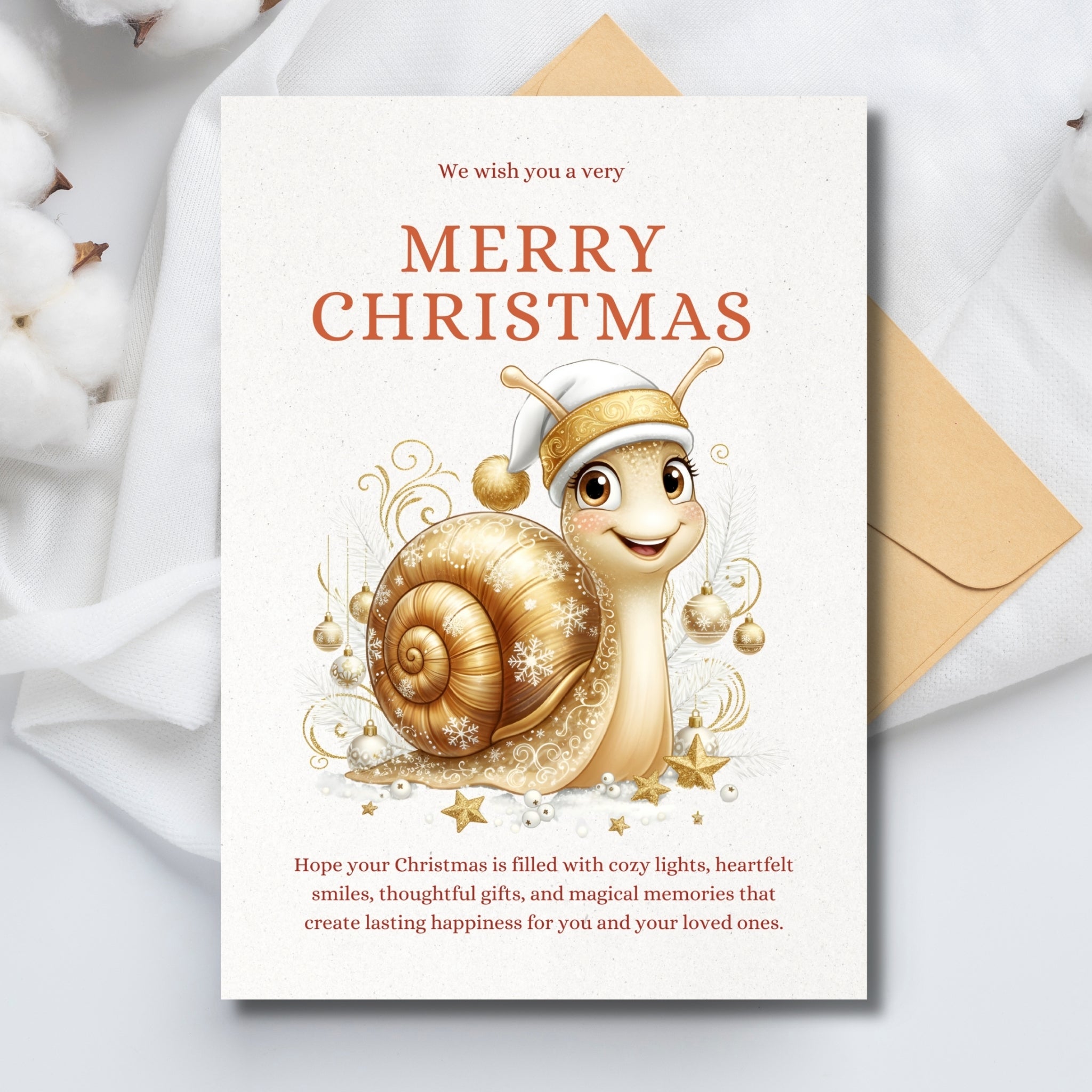 Printable 5×7 Christmas Holiday Card – Instant Digital Download