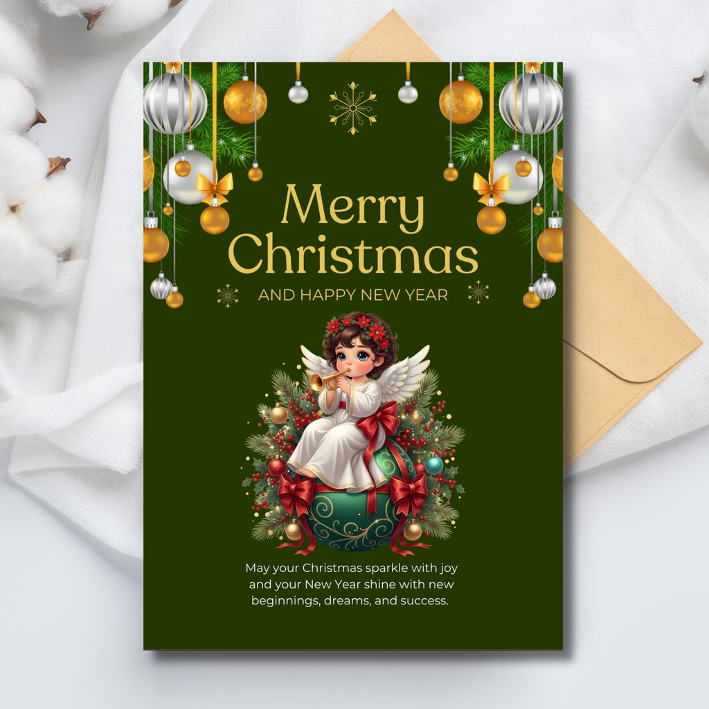 5×7” Holiday Cheer Card – Instant PDF