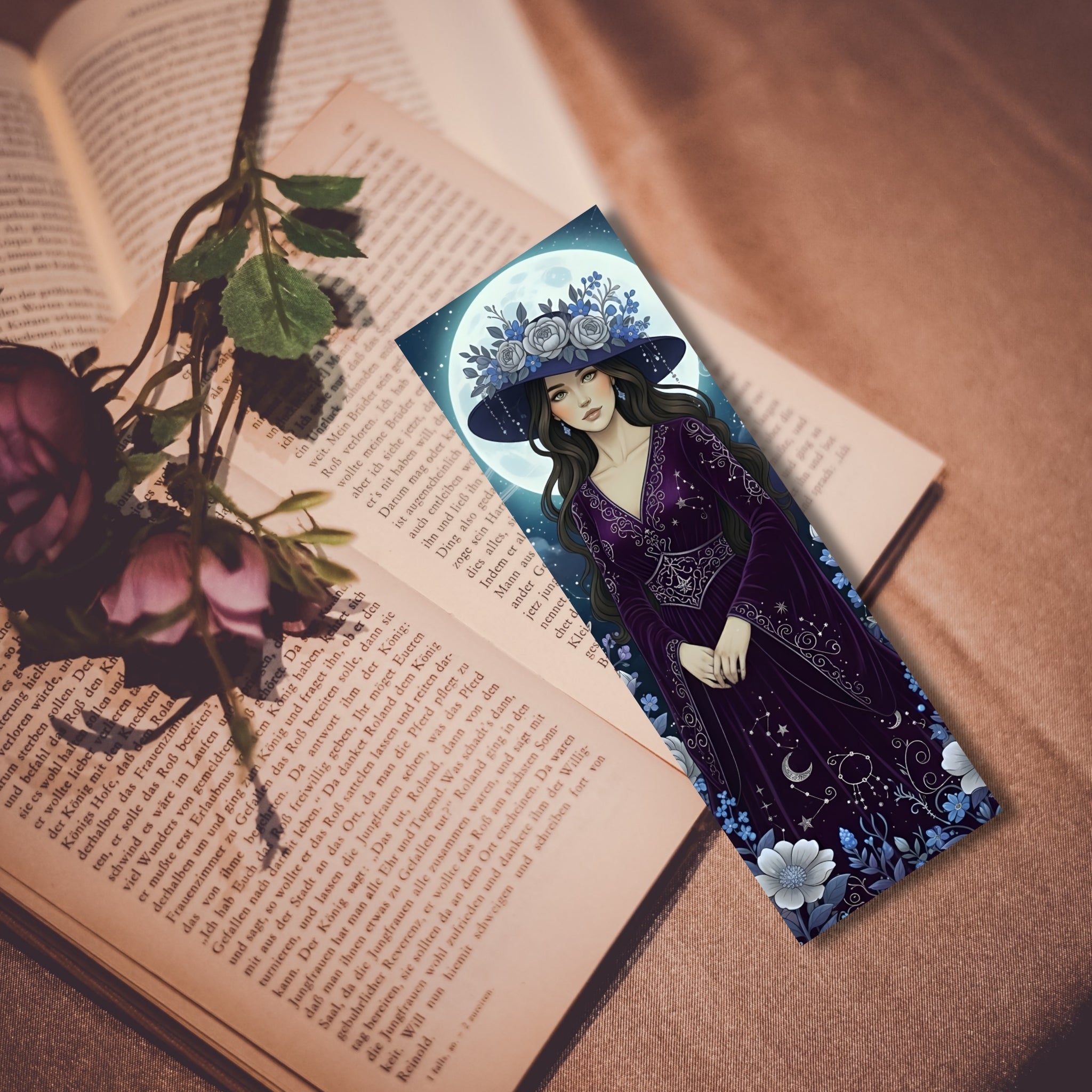 Printable 2×6 Bookmarks | Digital Download | 5-Design Set