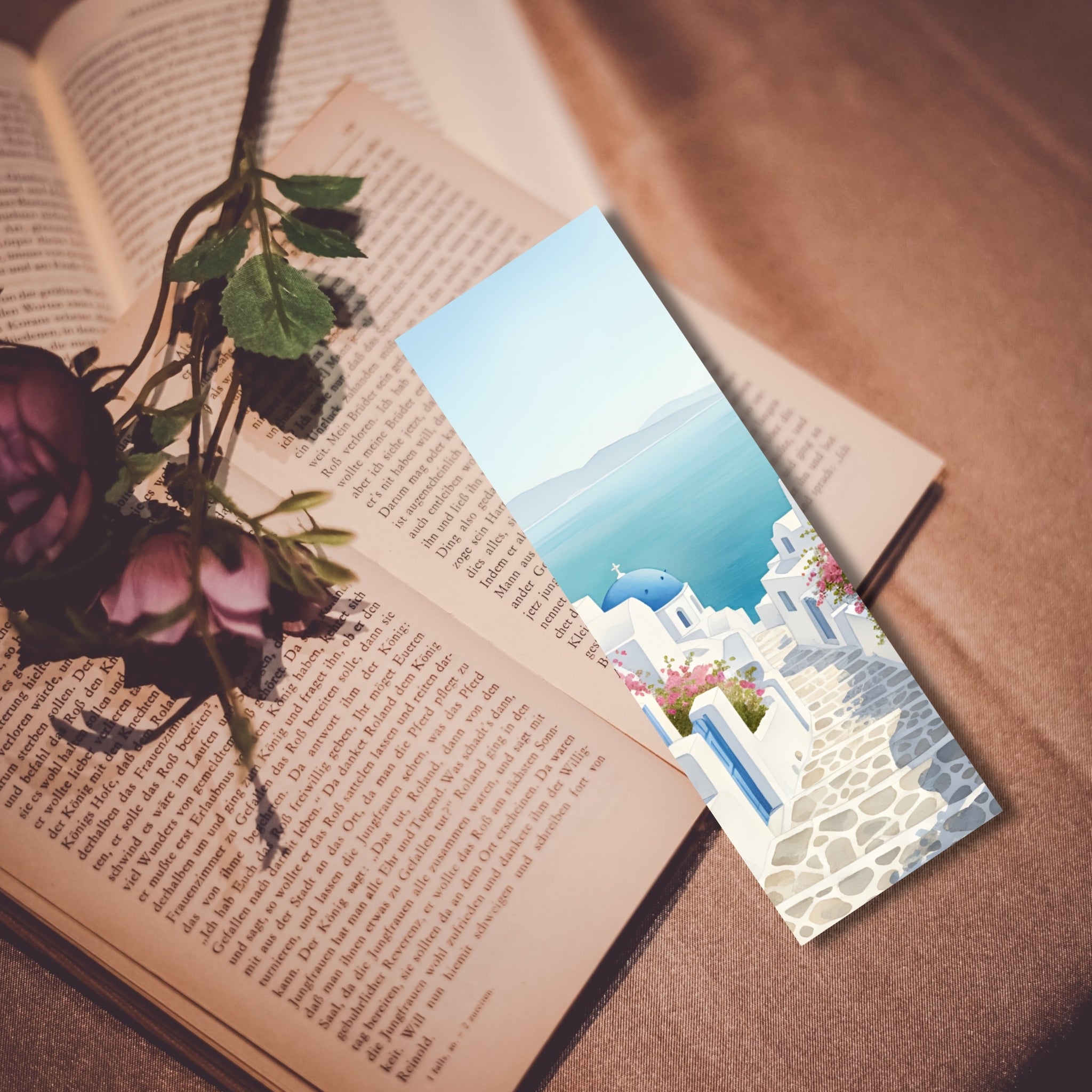 Printable Watercolor Bookmarks | 5 Aesthetic Bookmark Designs | 2×6 Inch