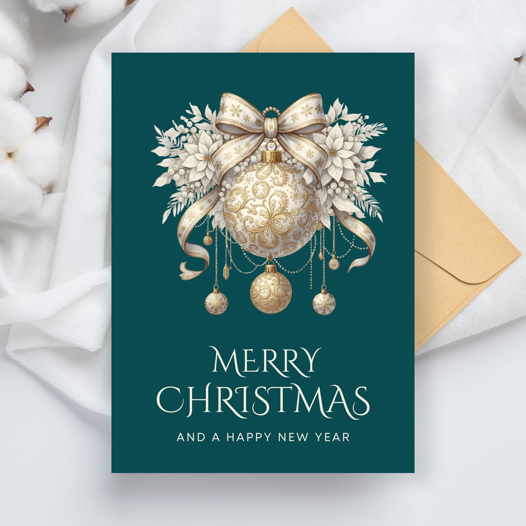 Holiday Cheer 5×7” Printable Greeting Card – Quick & Easy PDF Download