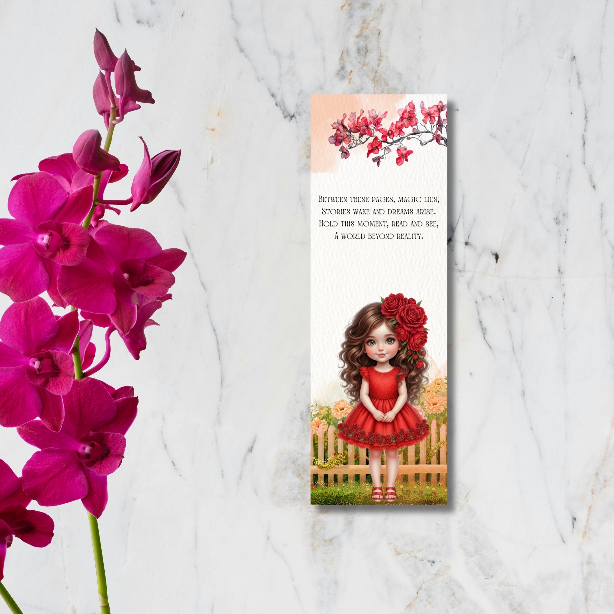 Printable 2×6 Bookmarks | Digital Download | 5-Design Set