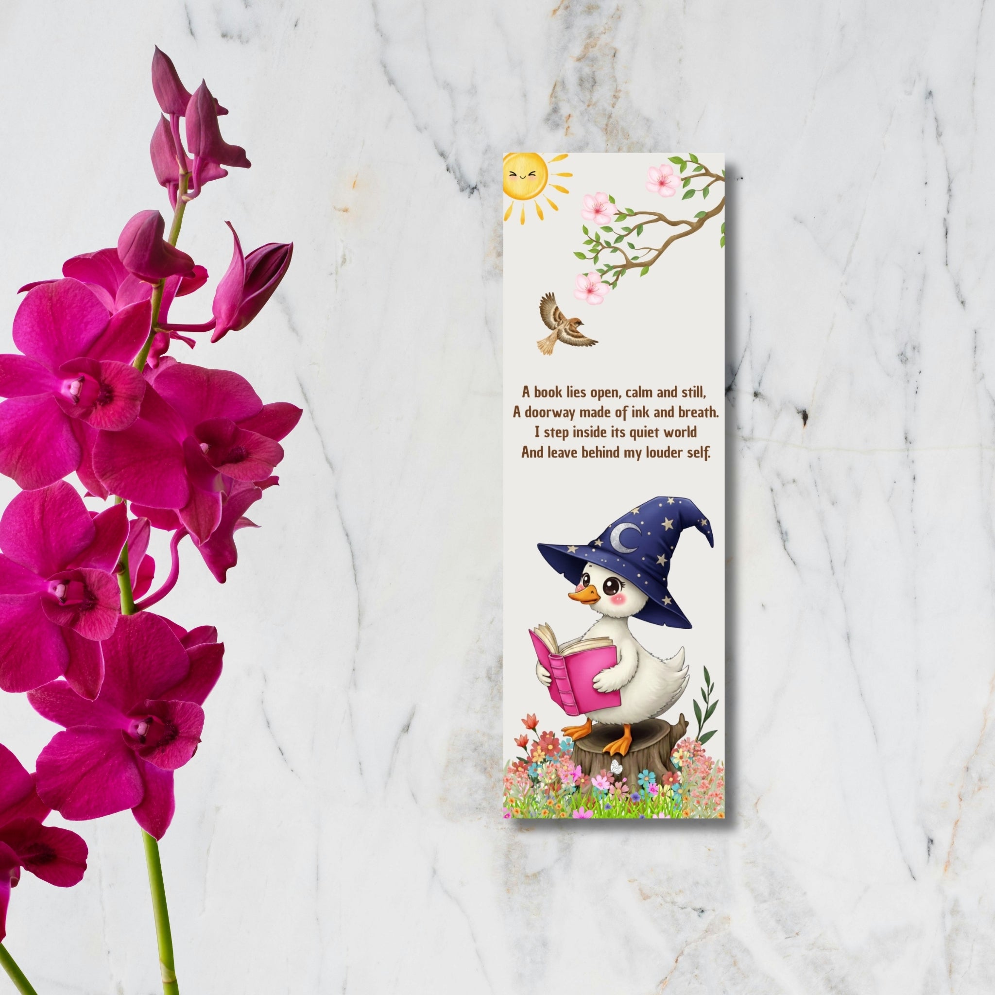 Printable 2×6 Bookmarks | Digital Download | 6-Design Set