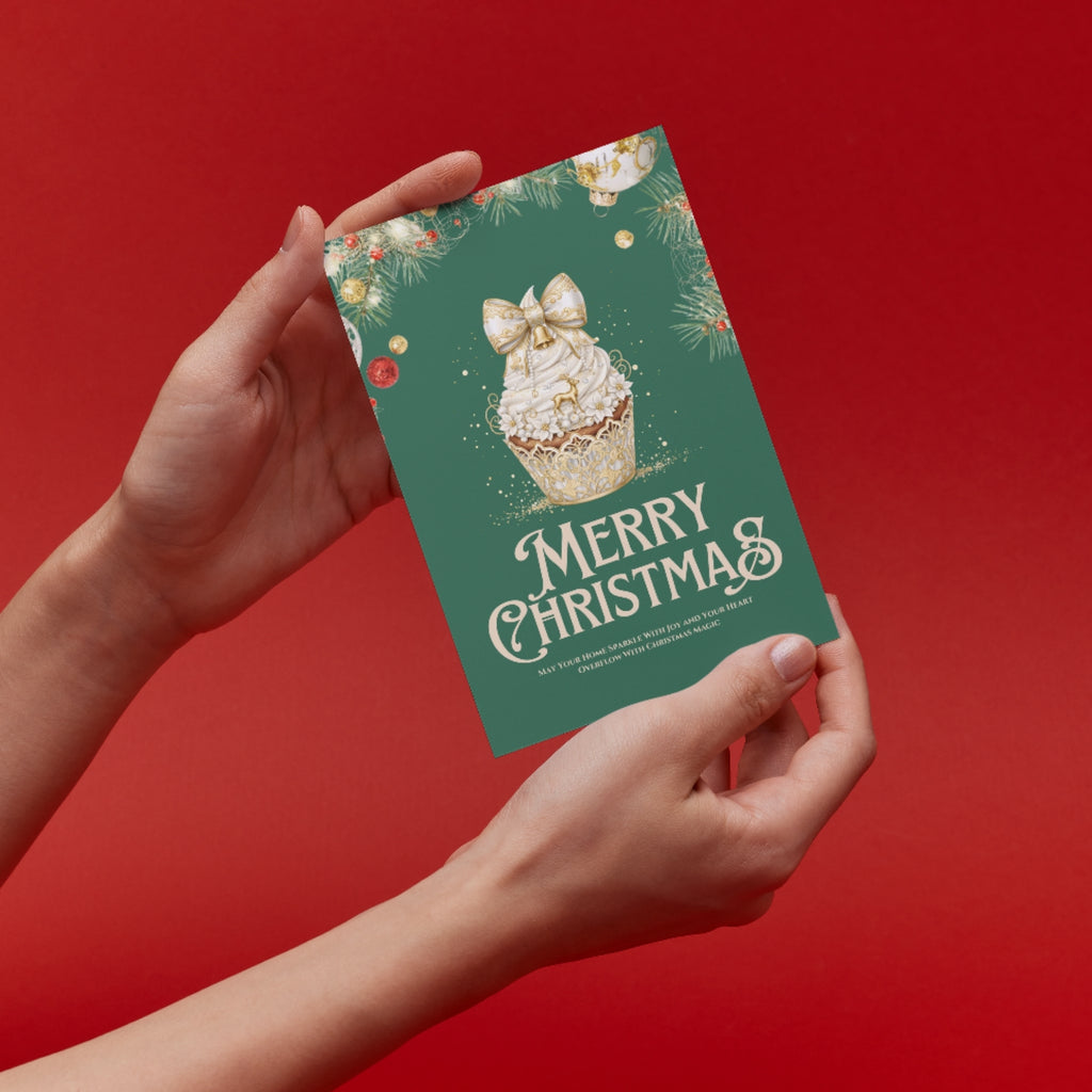 Festive Holiday Cheer 5×7 Card – Instant PDF Download