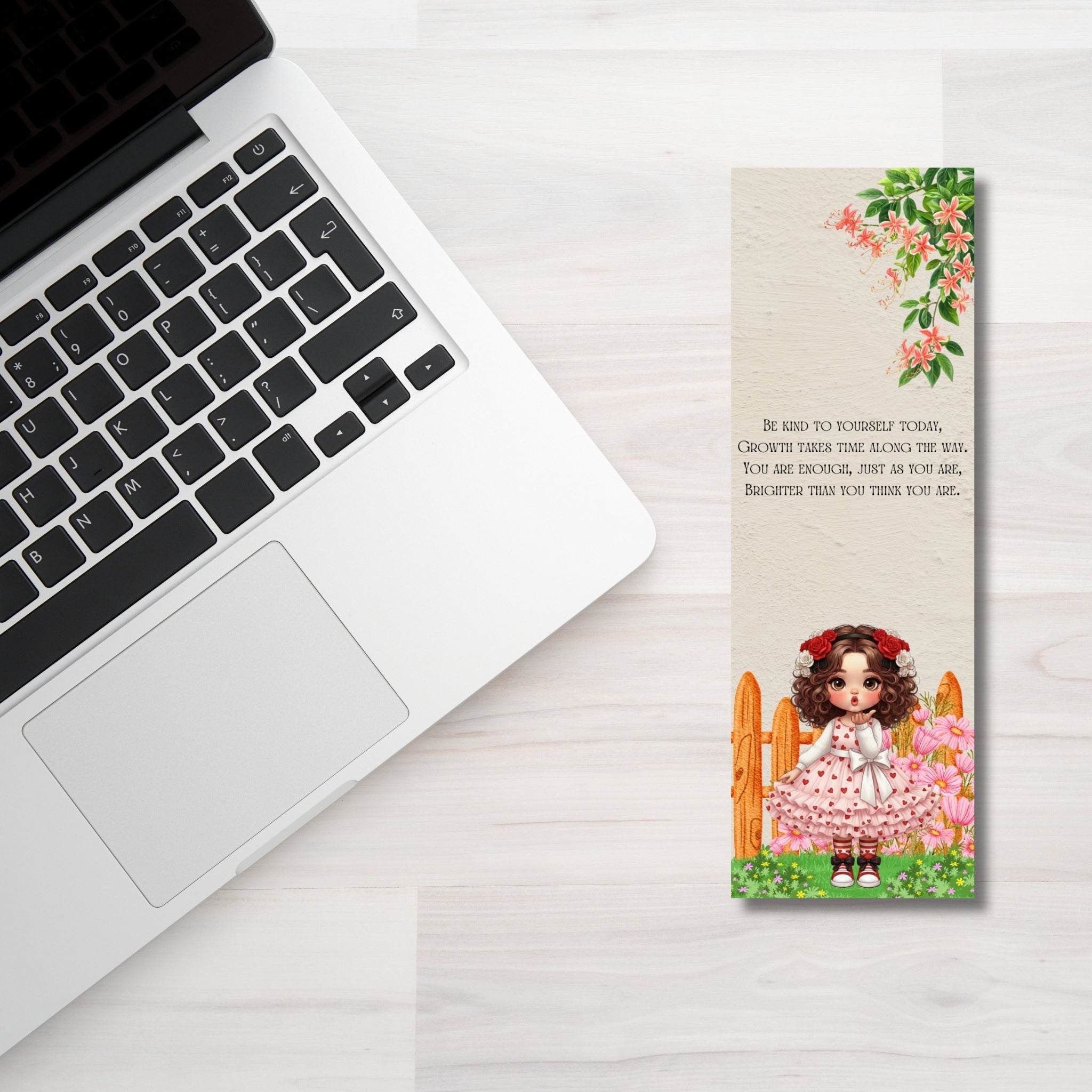 Printable 2×6 Bookmarks | Digital Download | 5-Design Set