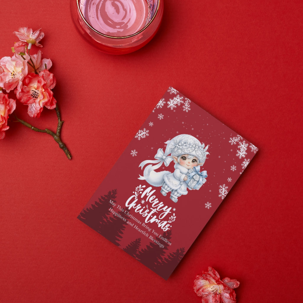 Holiday Cheer 5×7 Card – Instant PDF Printable