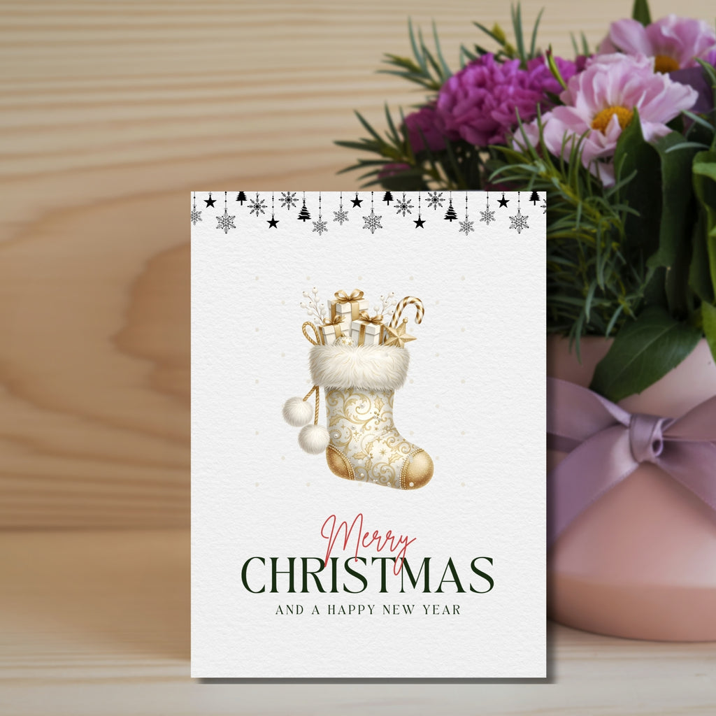 Instant Download Holiday Cheer Card – 5×7 PDF Printable